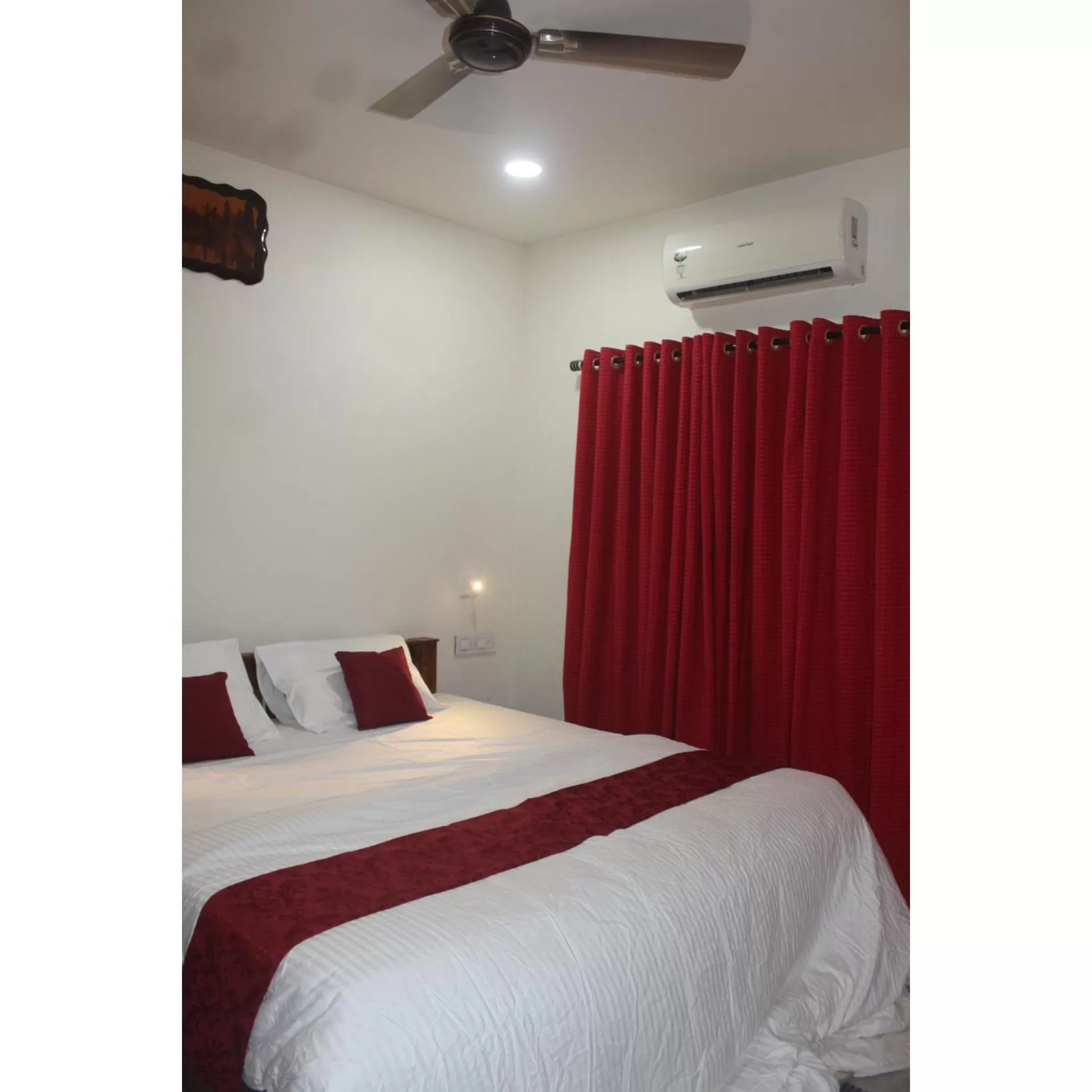 Bed in Nature Villa Kochi