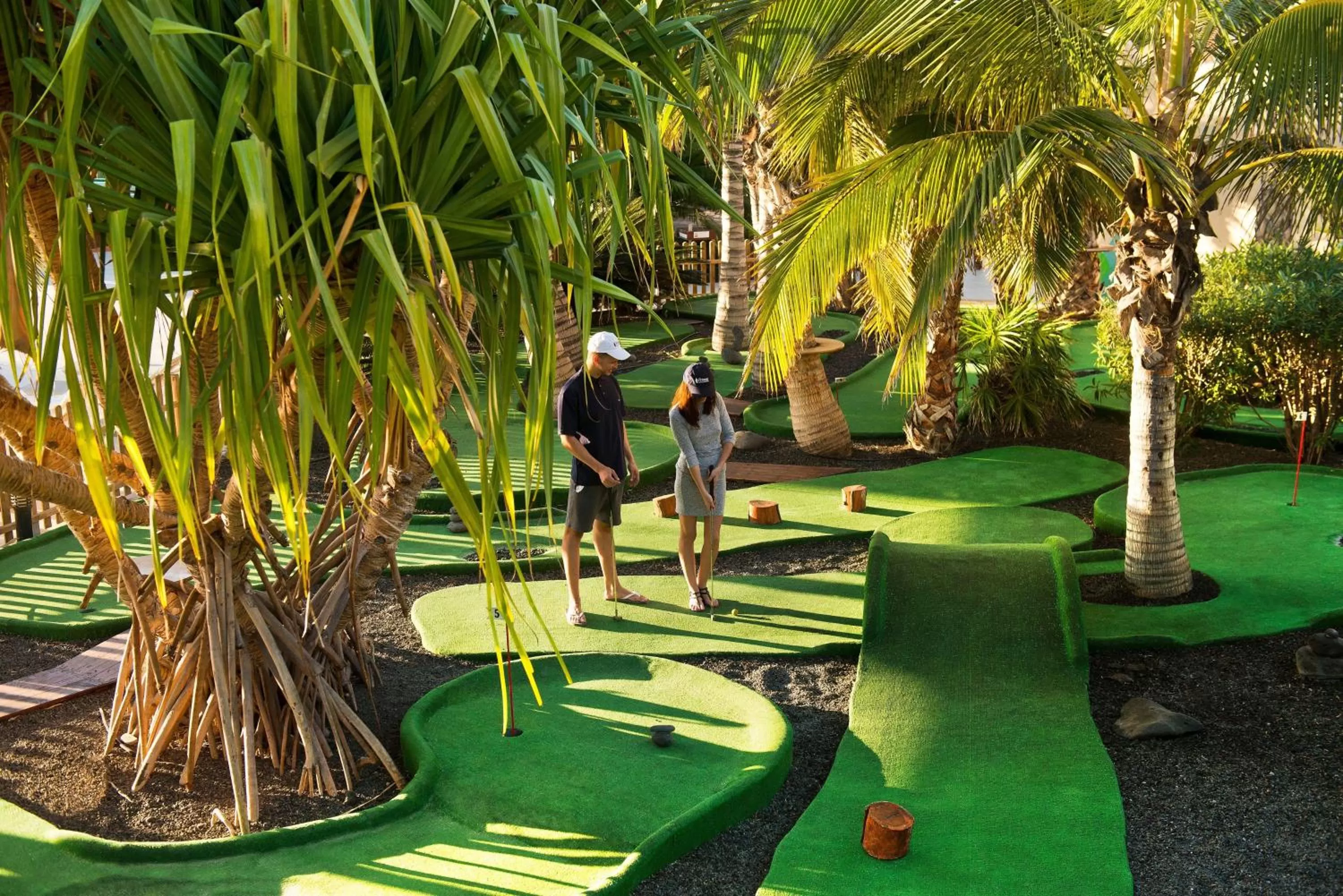 Minigolf in La Palma Princess