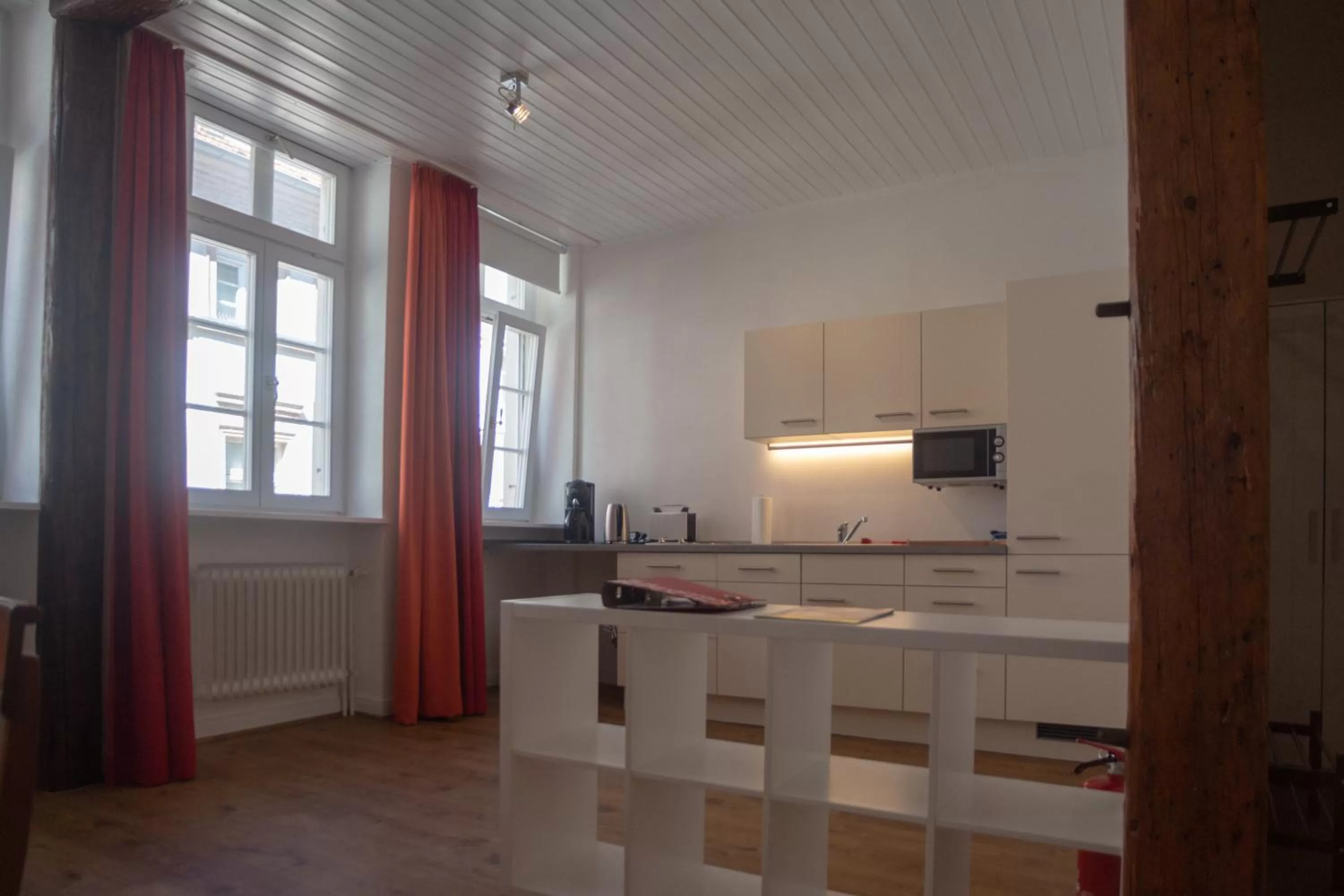 Kitchen or kitchenette in Hotel-Restaurant Hackteufel