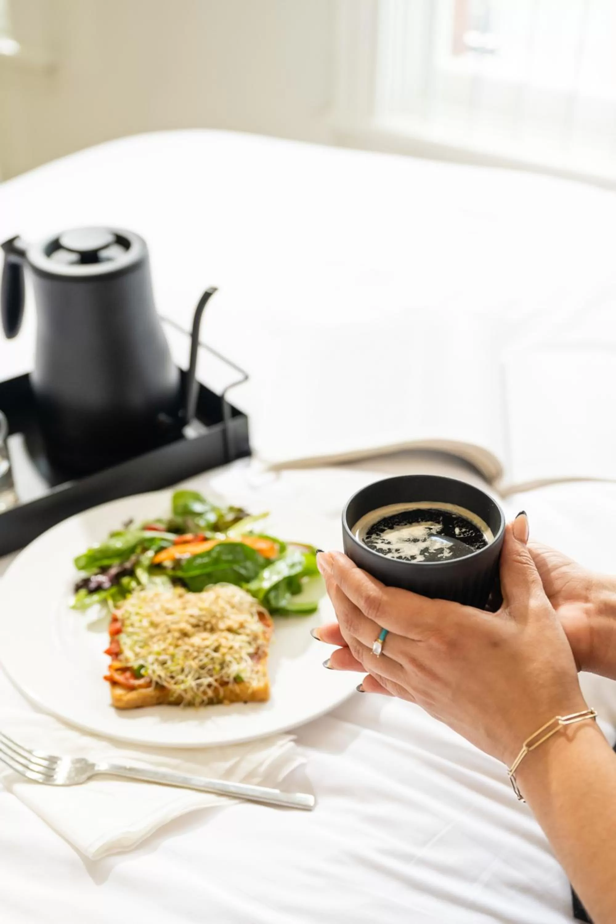 Food close-up in Gladstone House