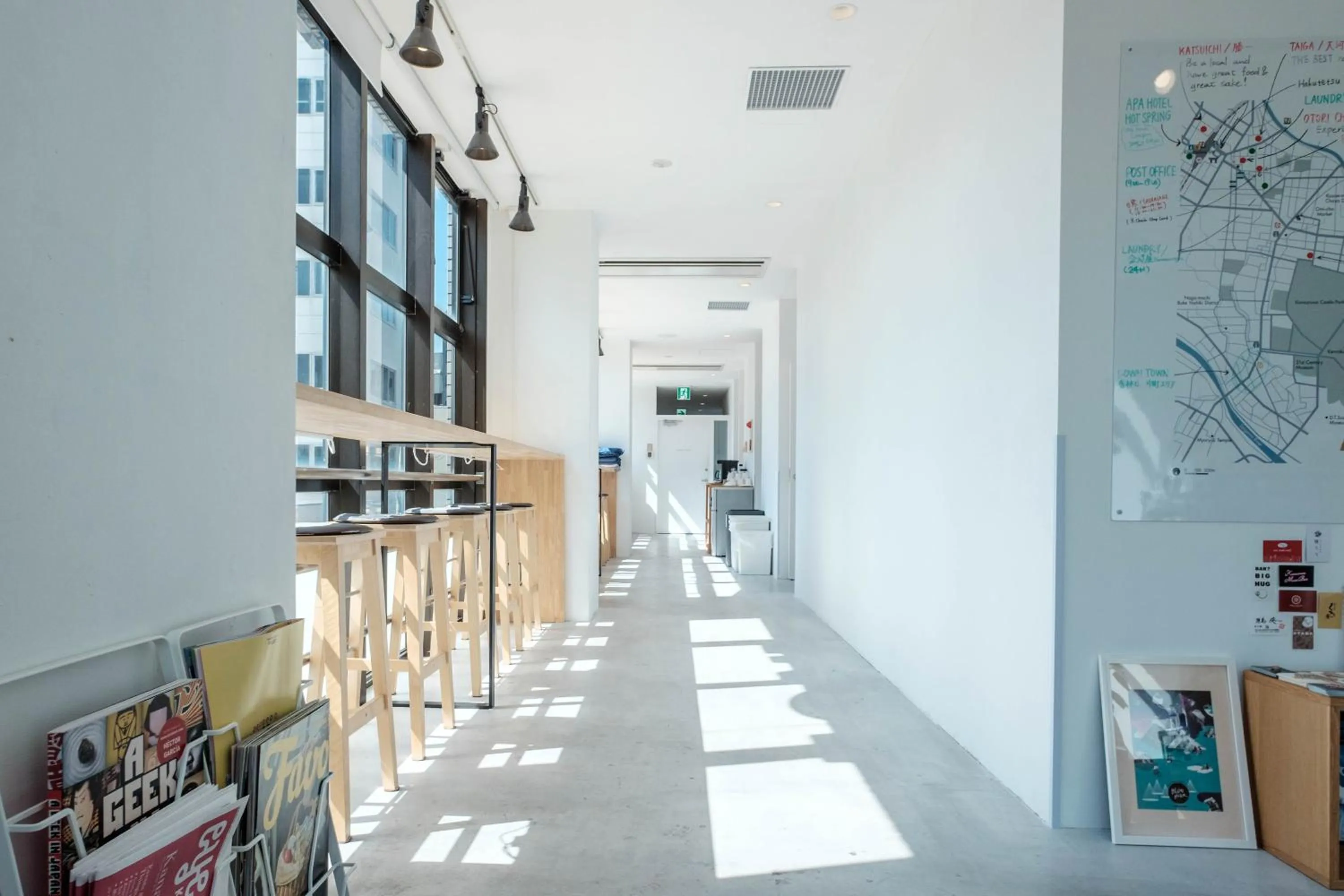 Area and facilities in Blue Hour Kanazawa