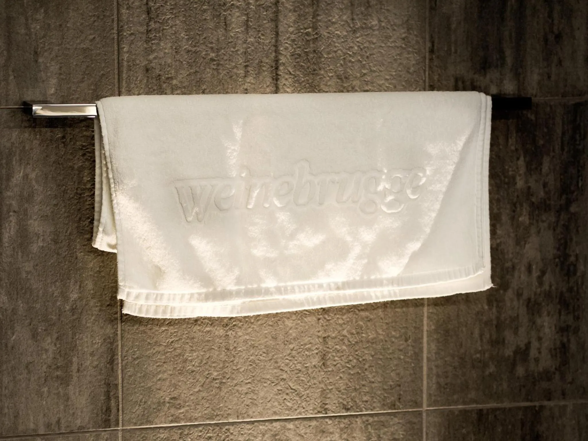 Bathroom in Hotel Restaurant Weinebrugge