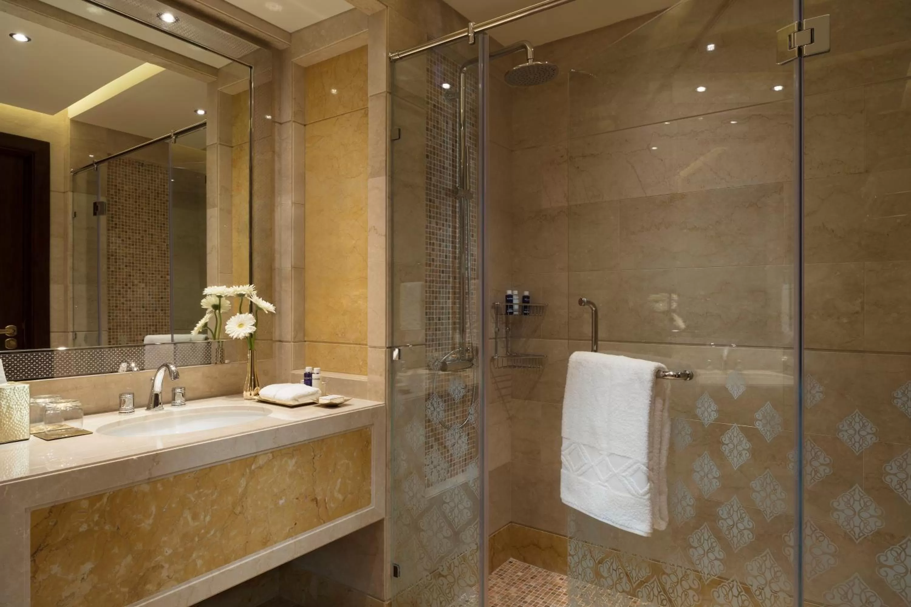 Shower in Al Najada Doha Hotel by Tivoli