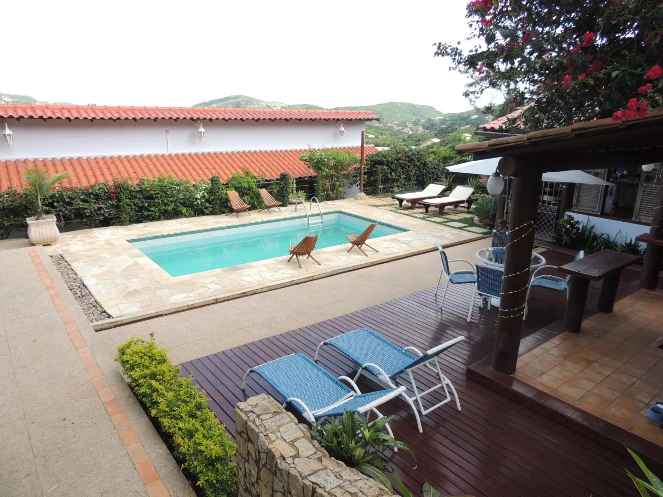 Swimming Pool in Pousada Akaroa