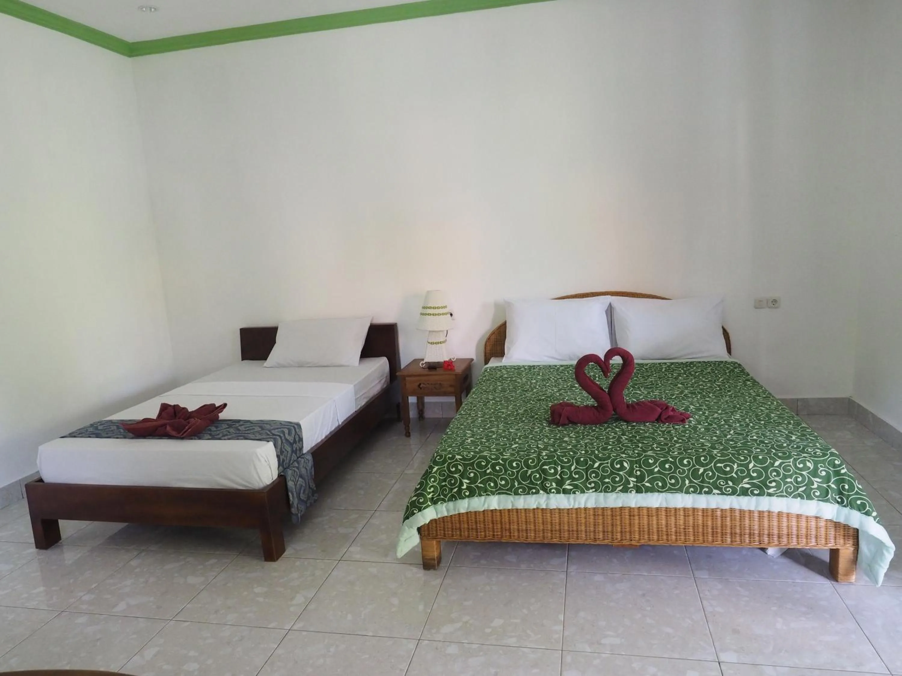 Living room, Bed in Argasoka Bungalows