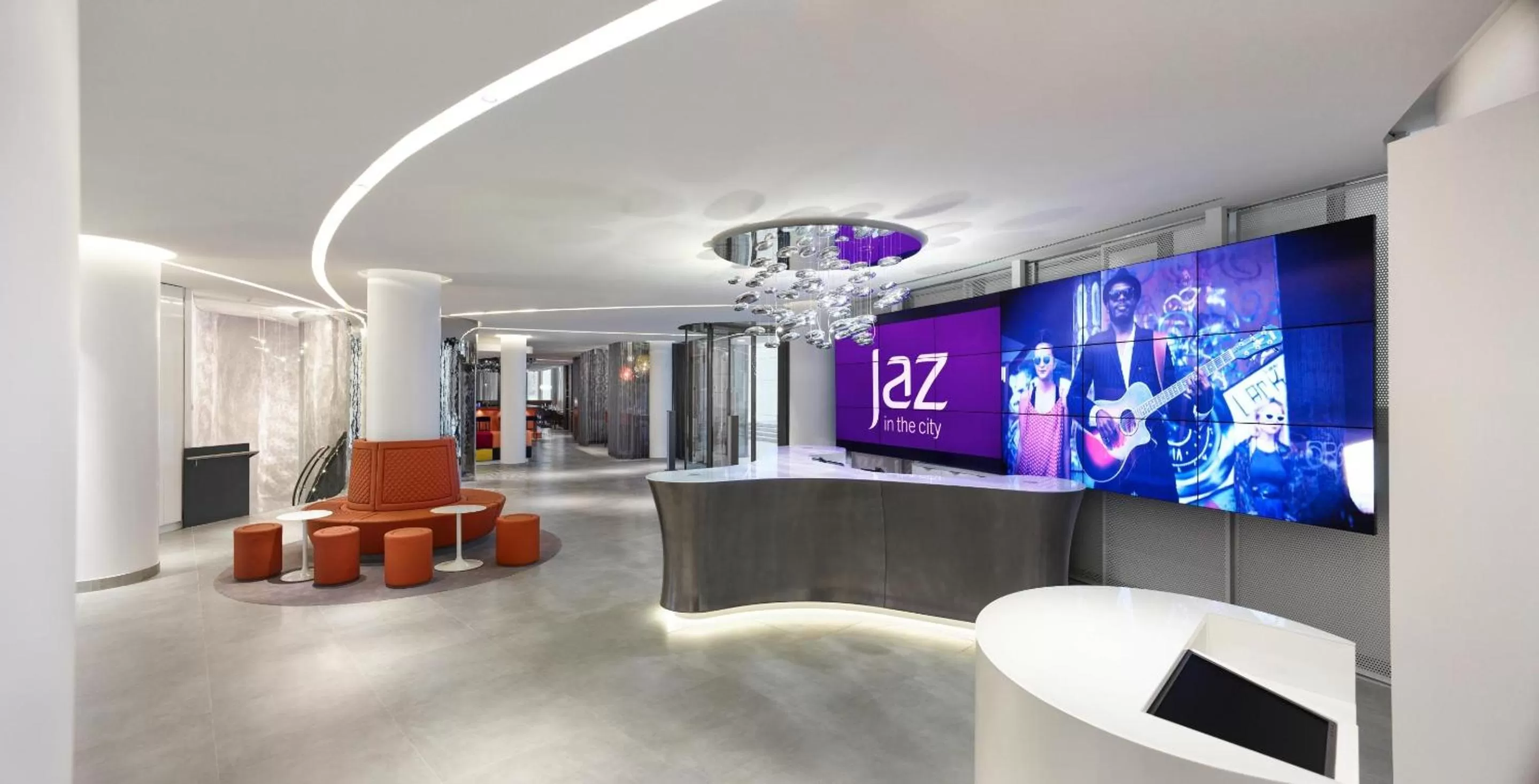 Lobby or reception in Jaz in the City Stuttgart