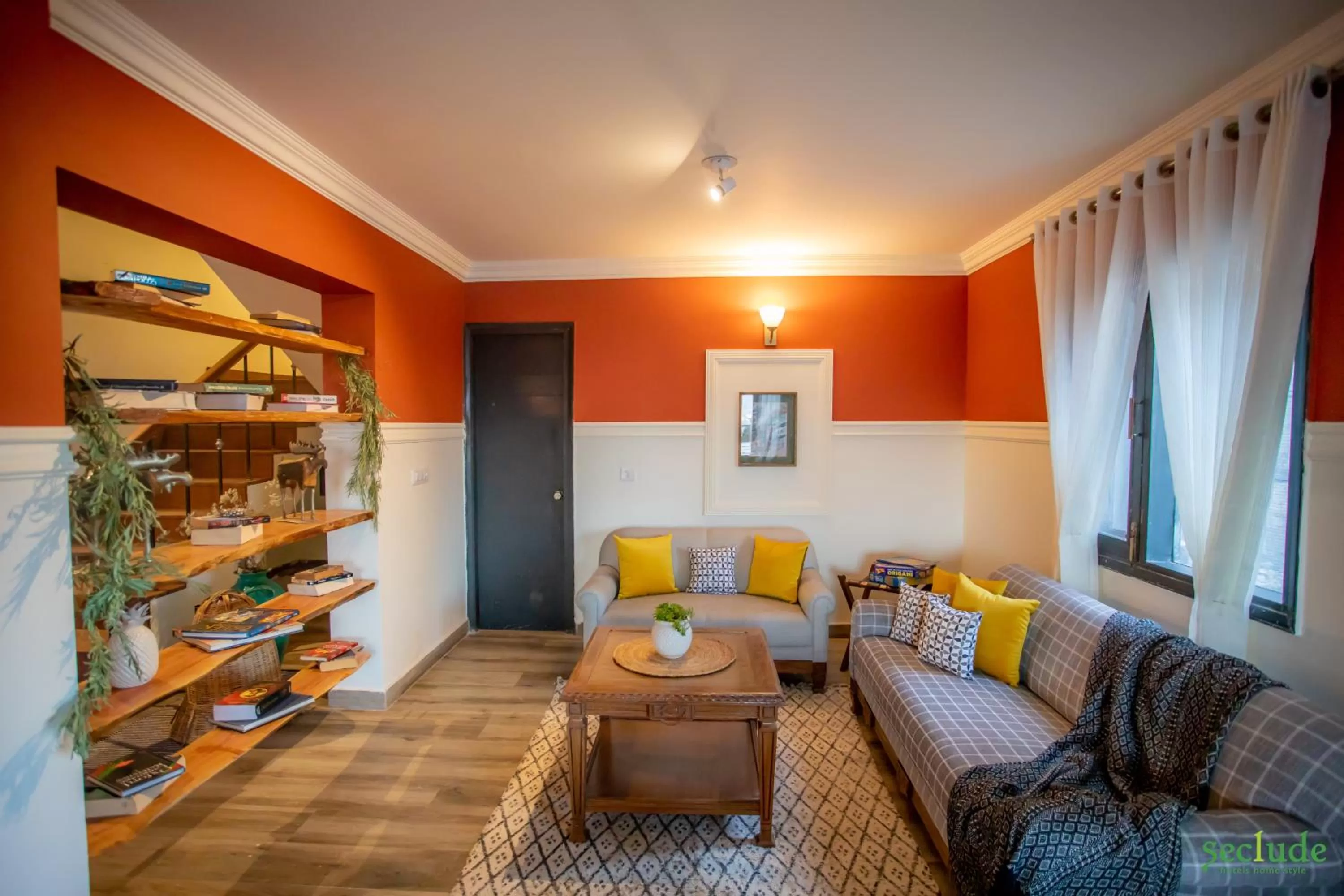 Living room in Seclude Kasauli, Himachal Pradesh