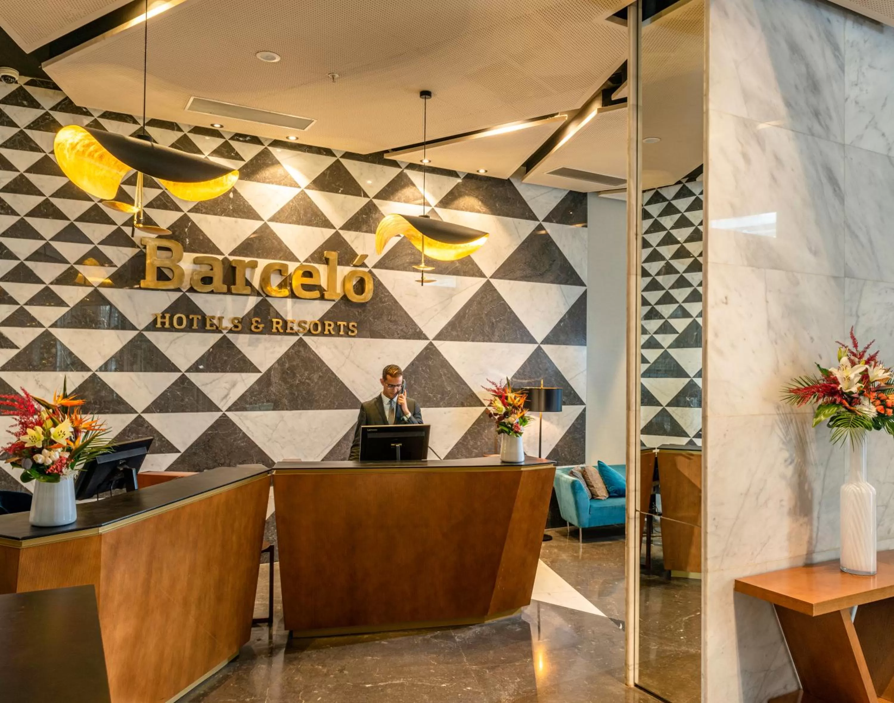 Lobby or reception in Barceló Anfa Casablanca