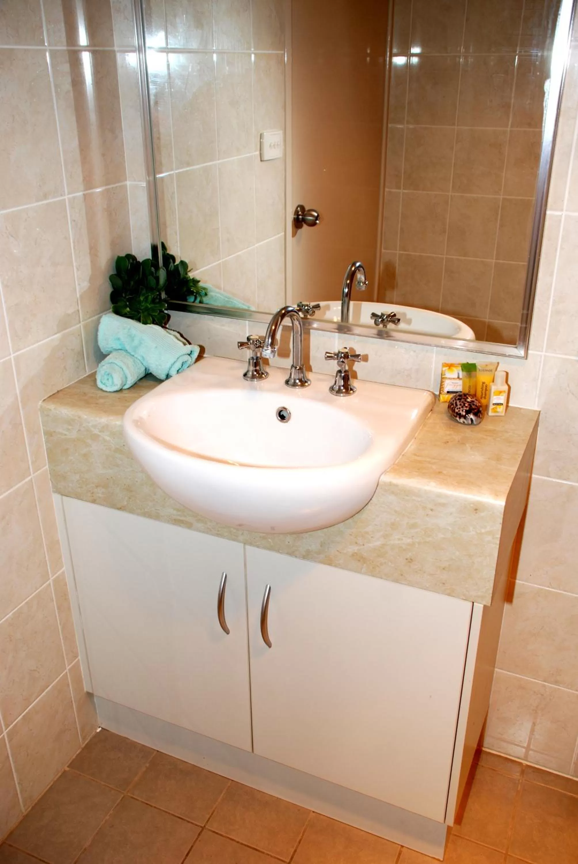 Bathroom in Amberoo Apartments Tamworth