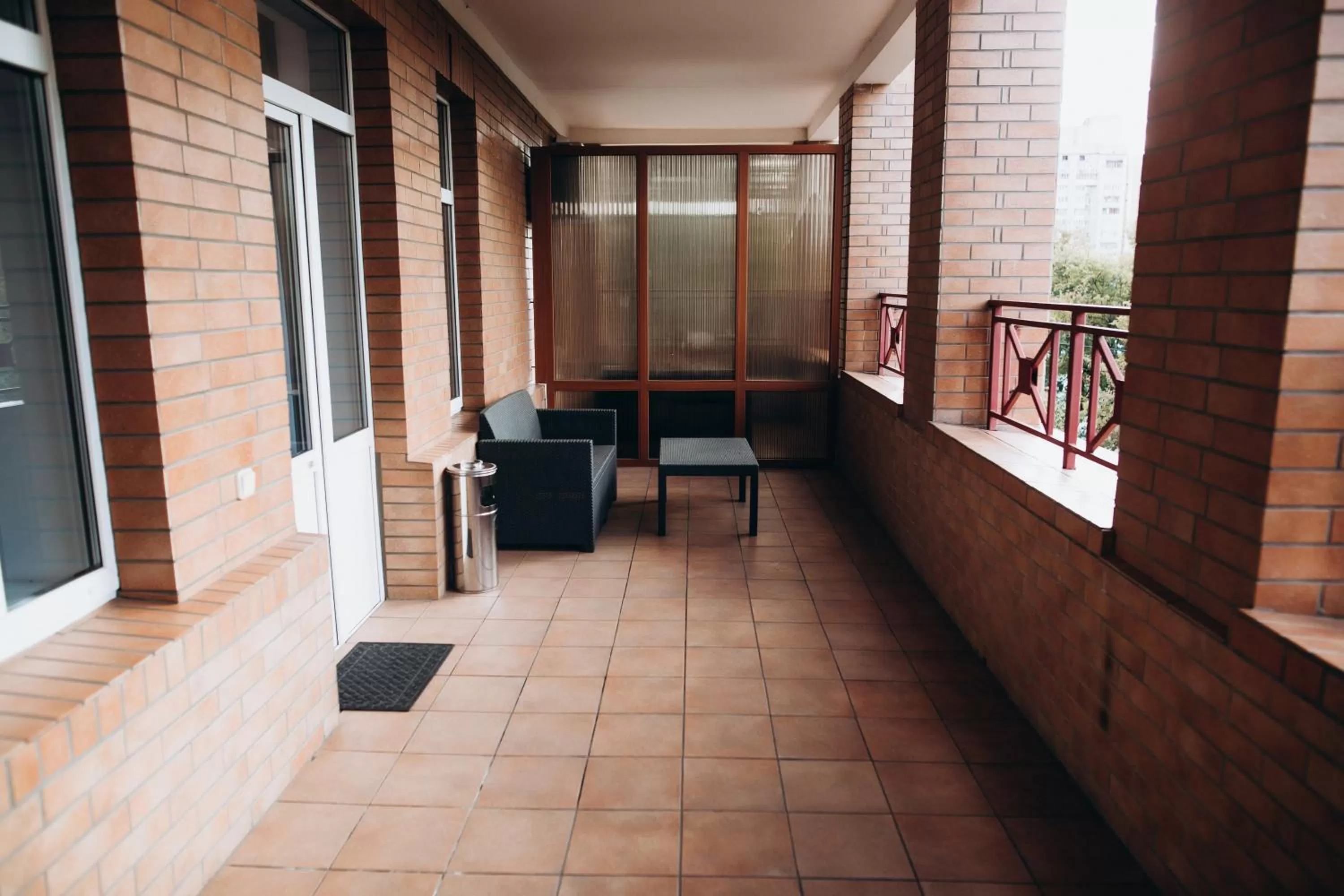 Balcony/Terrace in Oberig Hotel