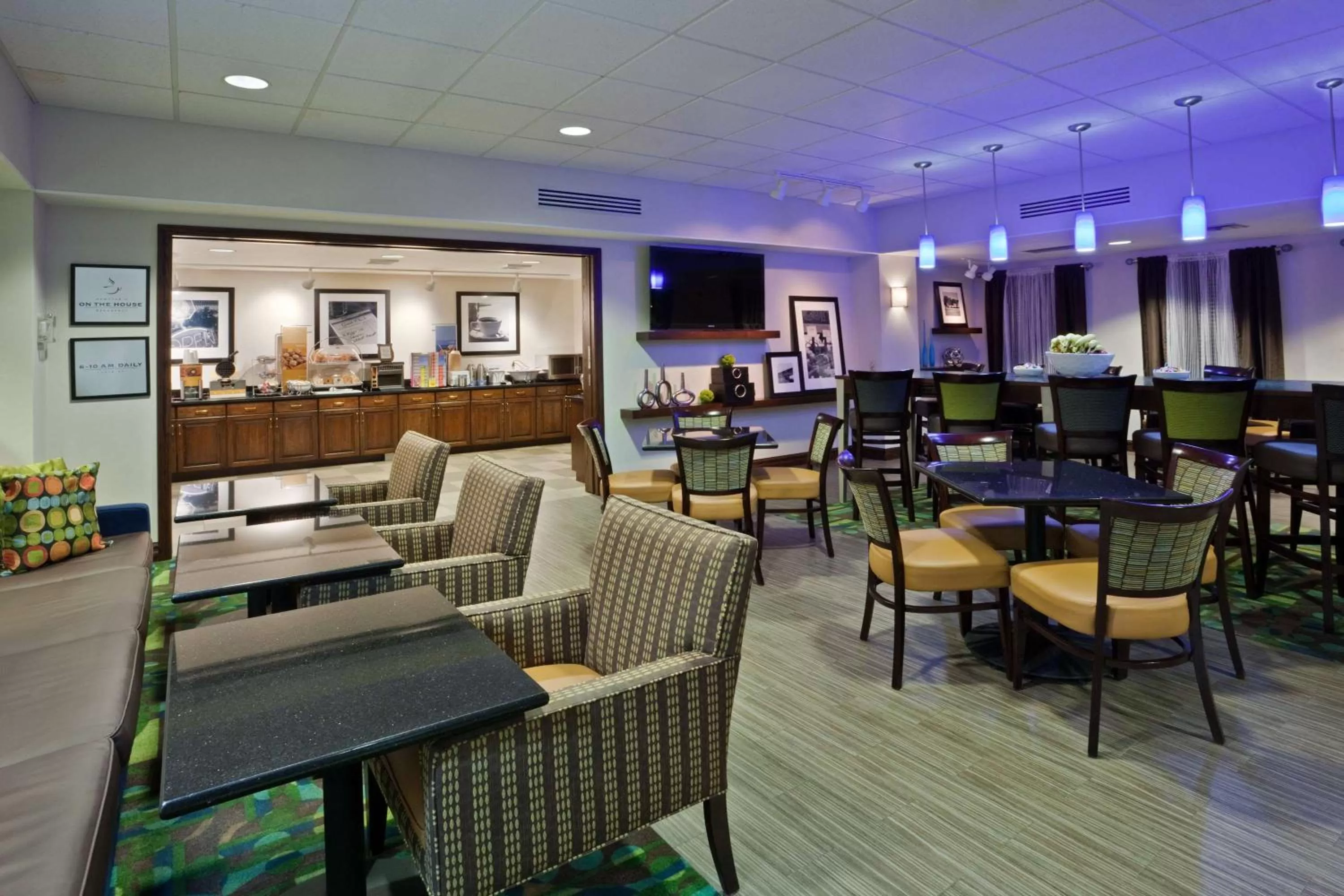 Lobby or reception in Hampton Inn DuBois