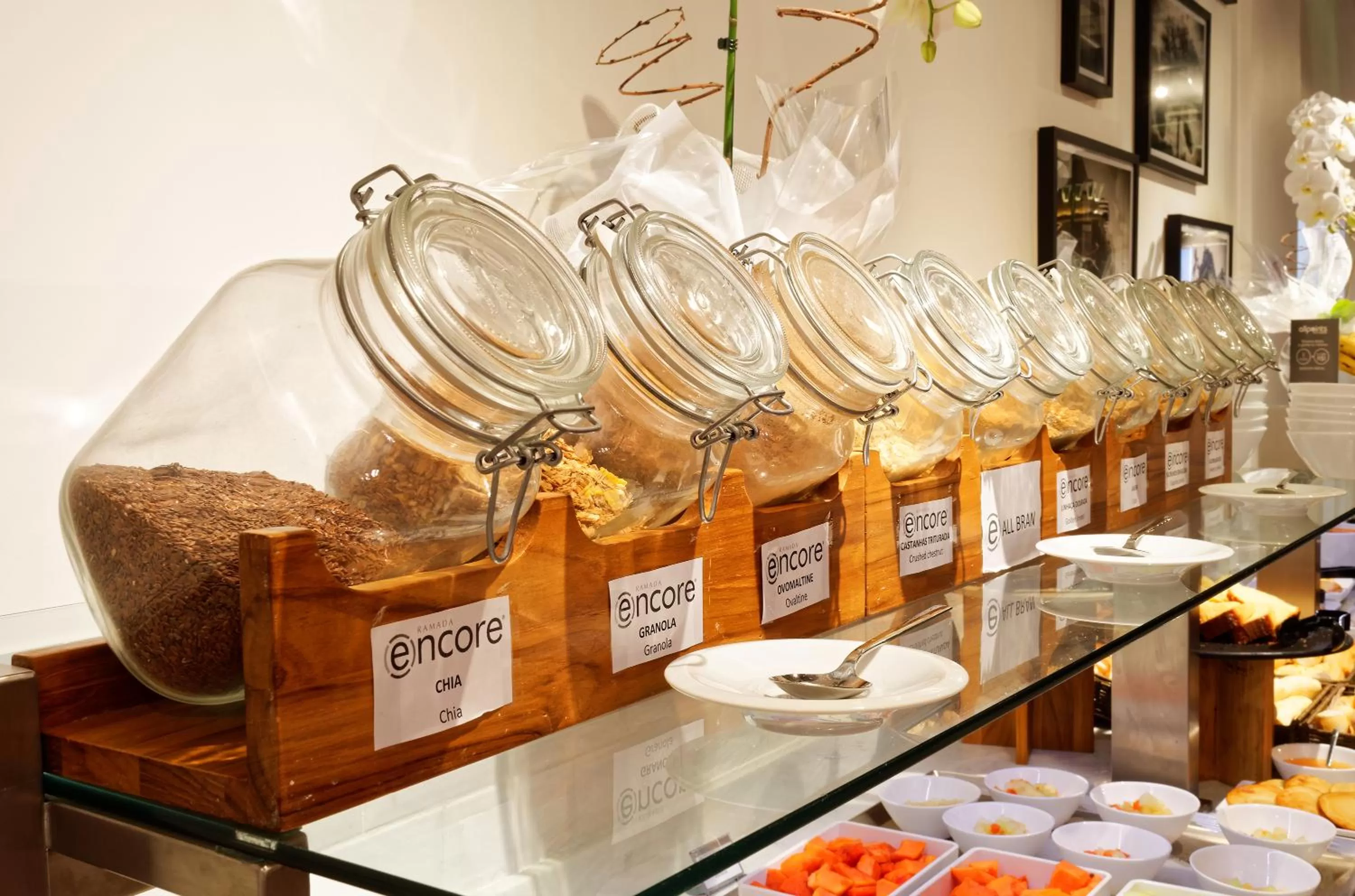Buffet breakfast in Ramada Encore Sao Paulo Tiradentes Centro