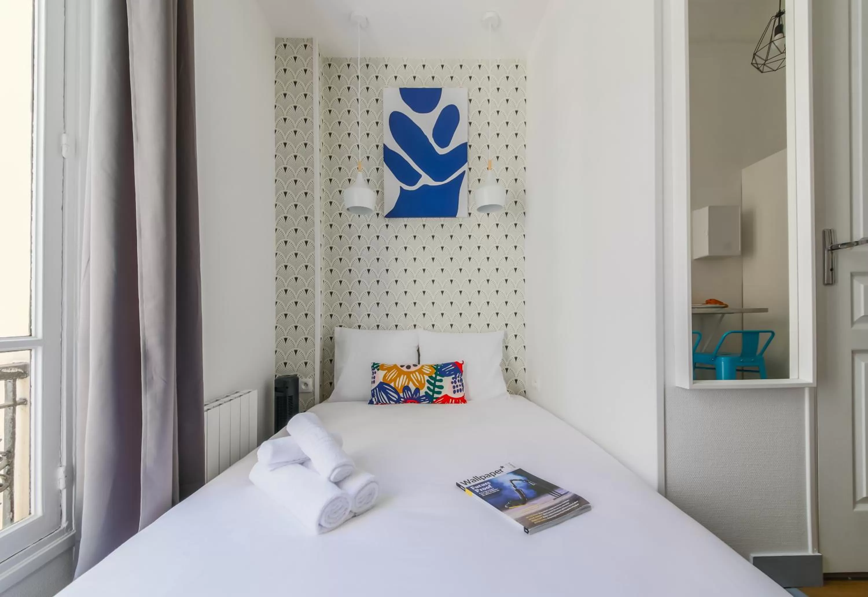 Bedroom, Bed in WS Haussmann - La Fayette