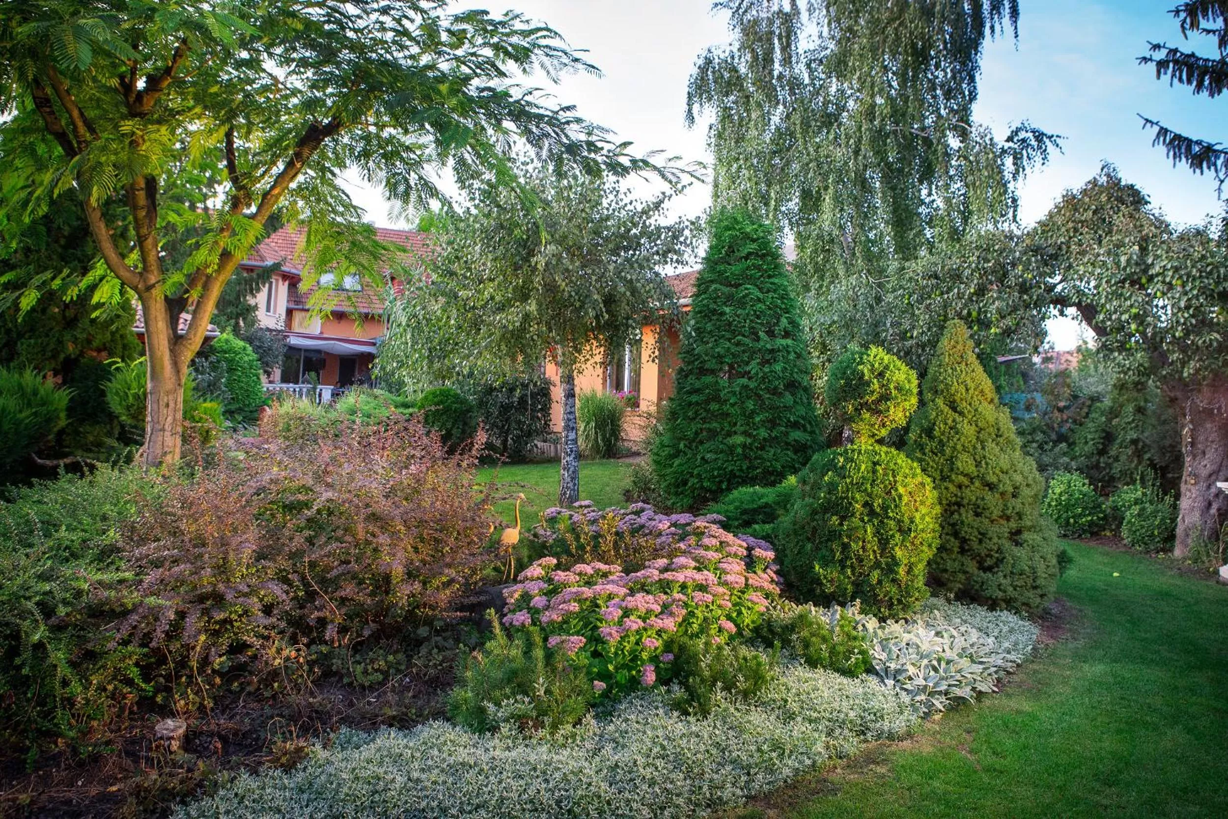 Garden view, Property Building in Green Park Villa