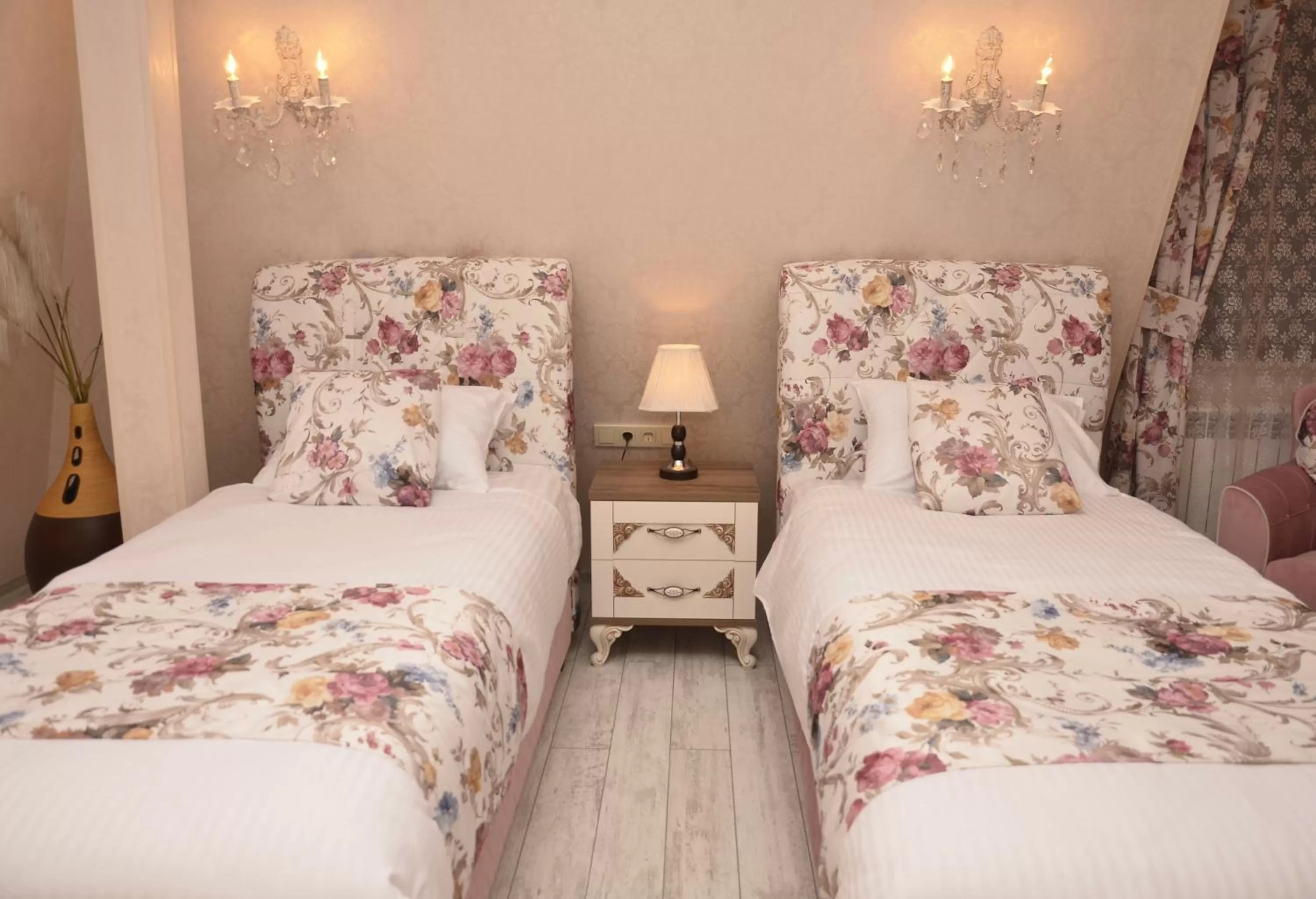 Bed in English Home Hotel Tbilisi