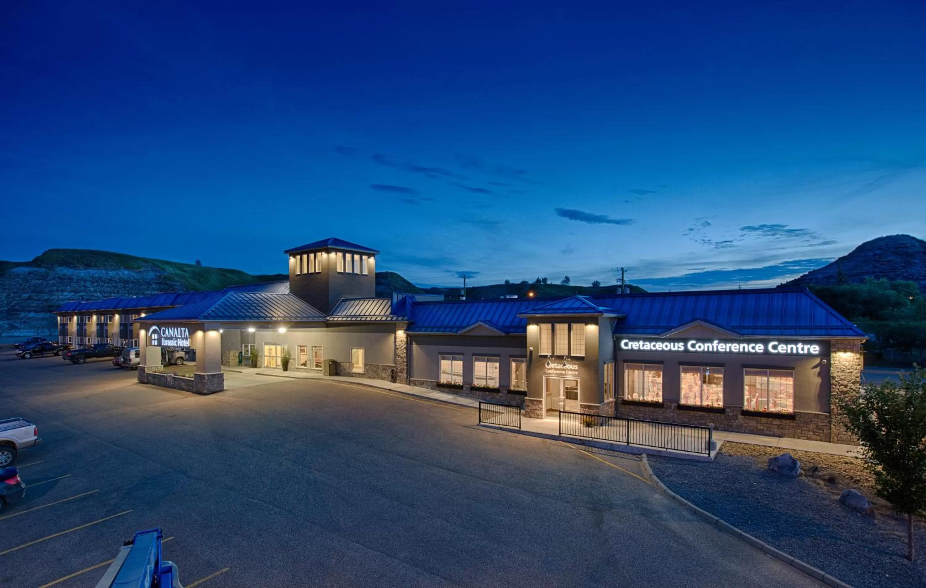 Facade/entrance in Canalta Jurassic - Drumheller