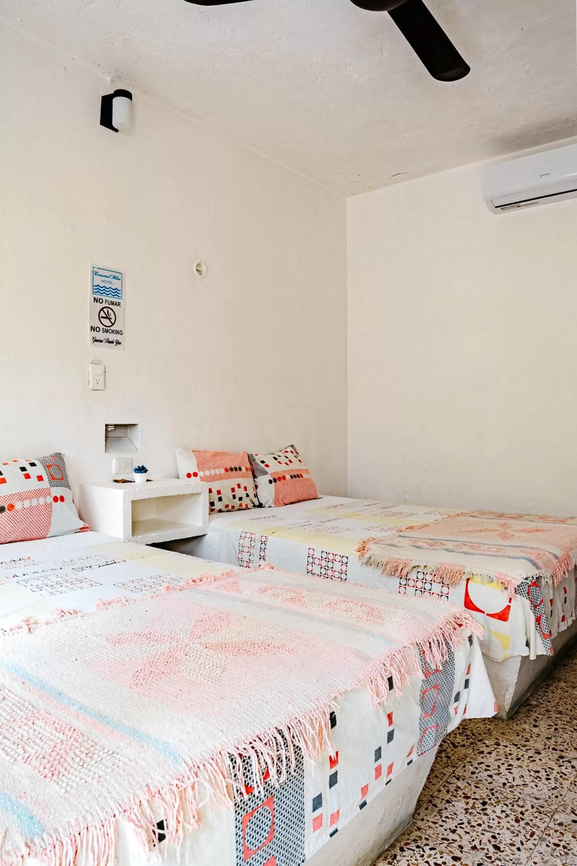 Bed in Hotel Posada Edem