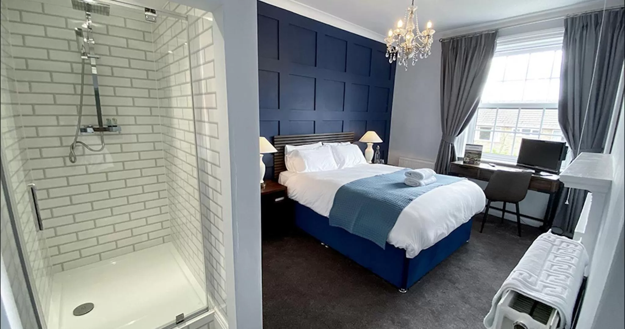 Bedroom, Bed in Mallories Formerly Kirkby House