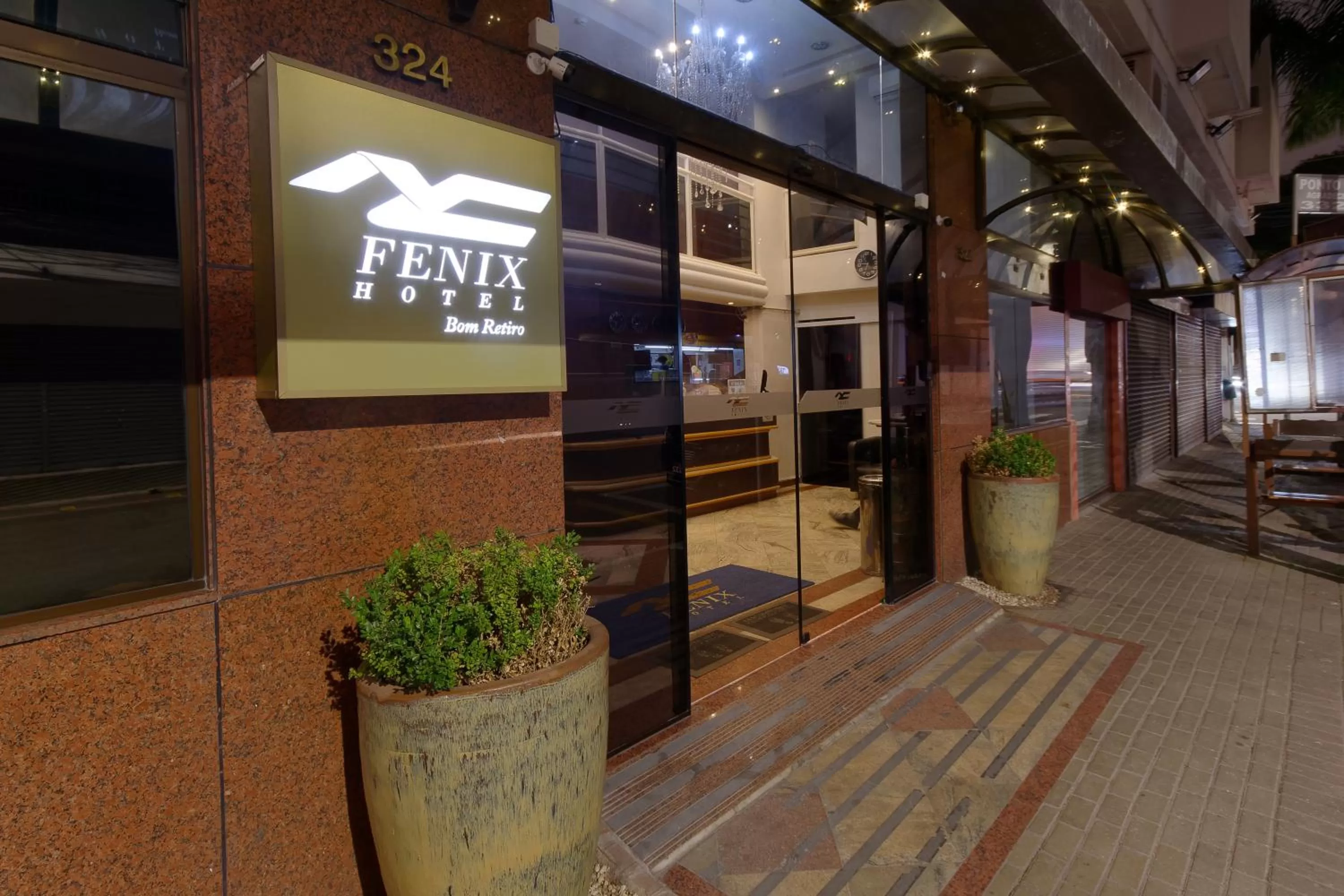 Lobby or reception in Fênix Hotel Bom Retiro