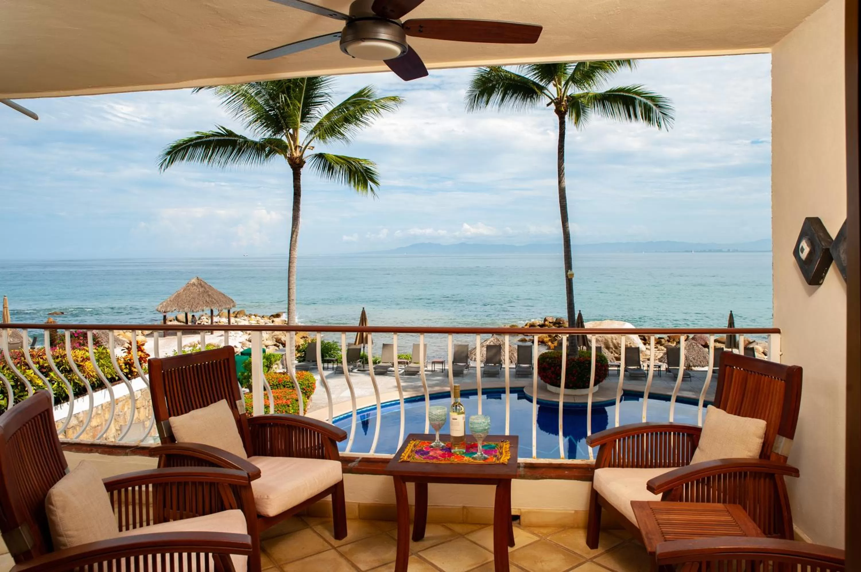 Balcony/Terrace in Casa Natalia, Playa Esmeralda