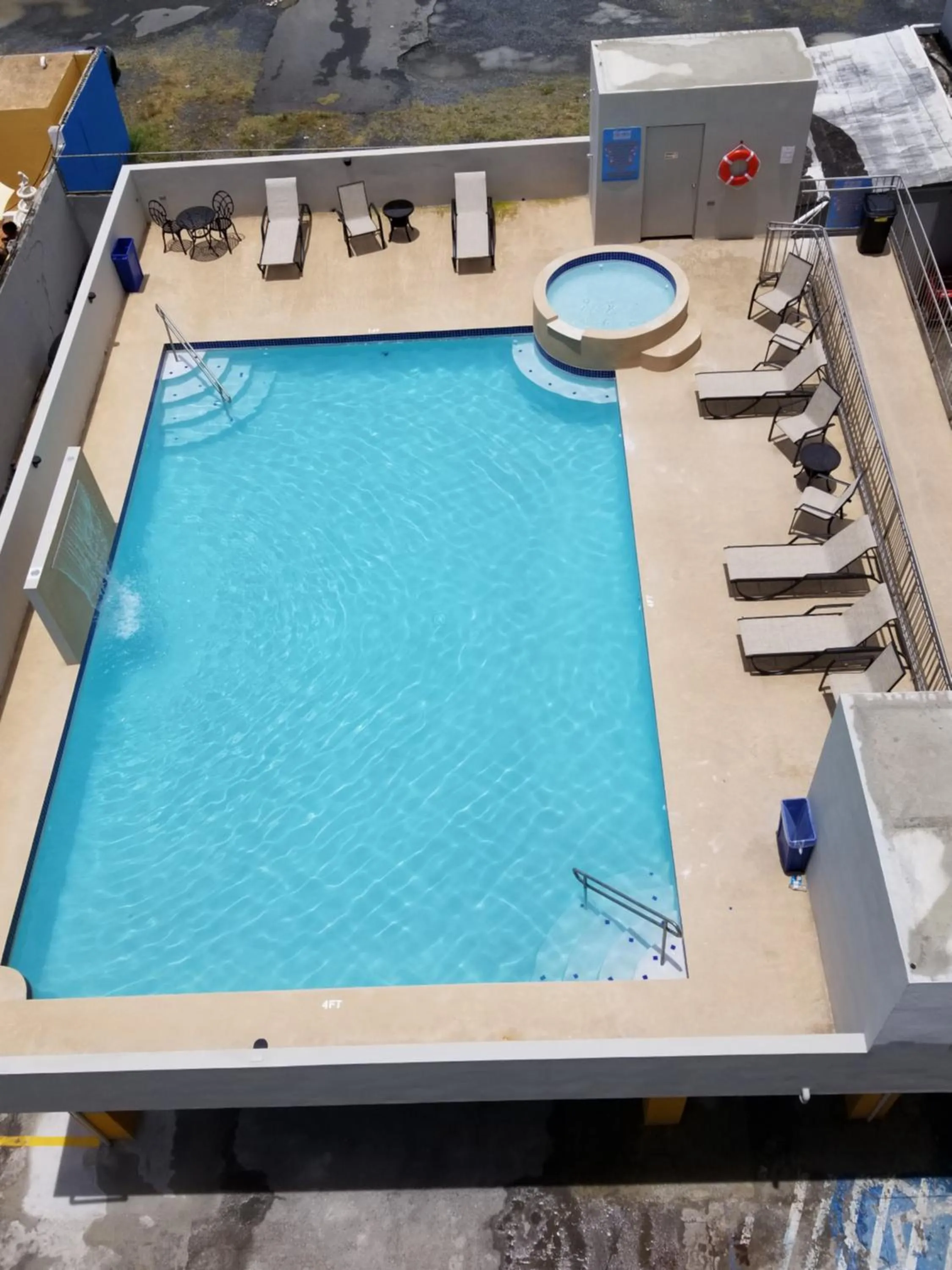 Pool view in Coral by the Sea