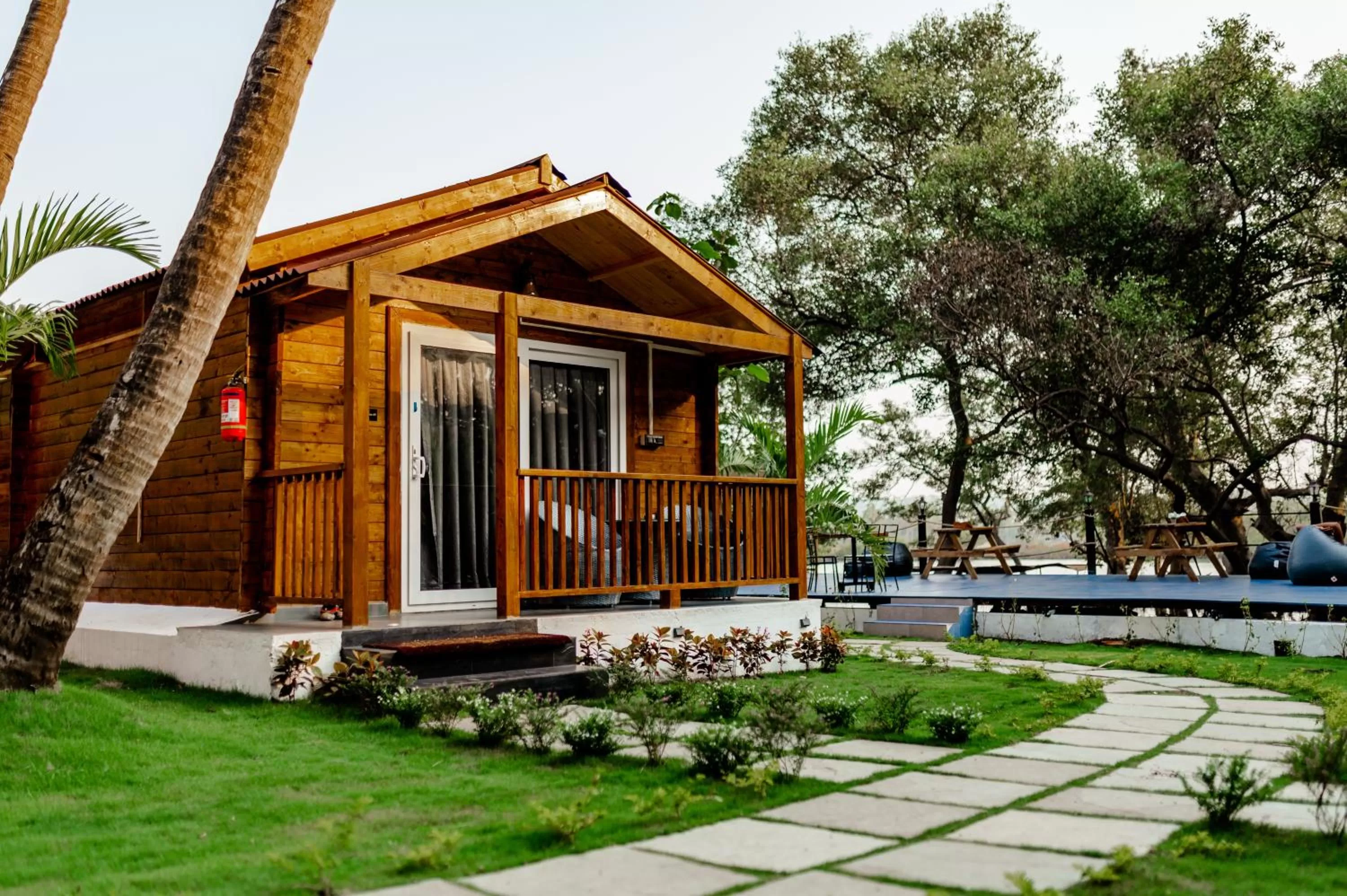 River view, Property Building in Tranquill Riverside Luxury Cottages With Bathtub, Candolim