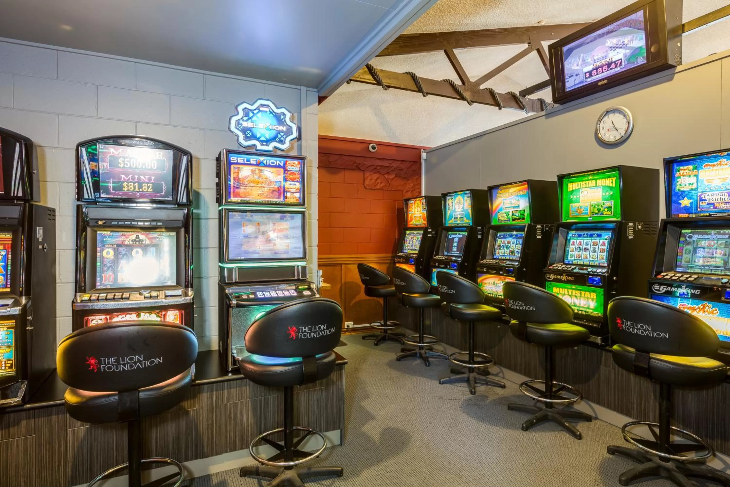 Game Room in Ocean Beach Hotel