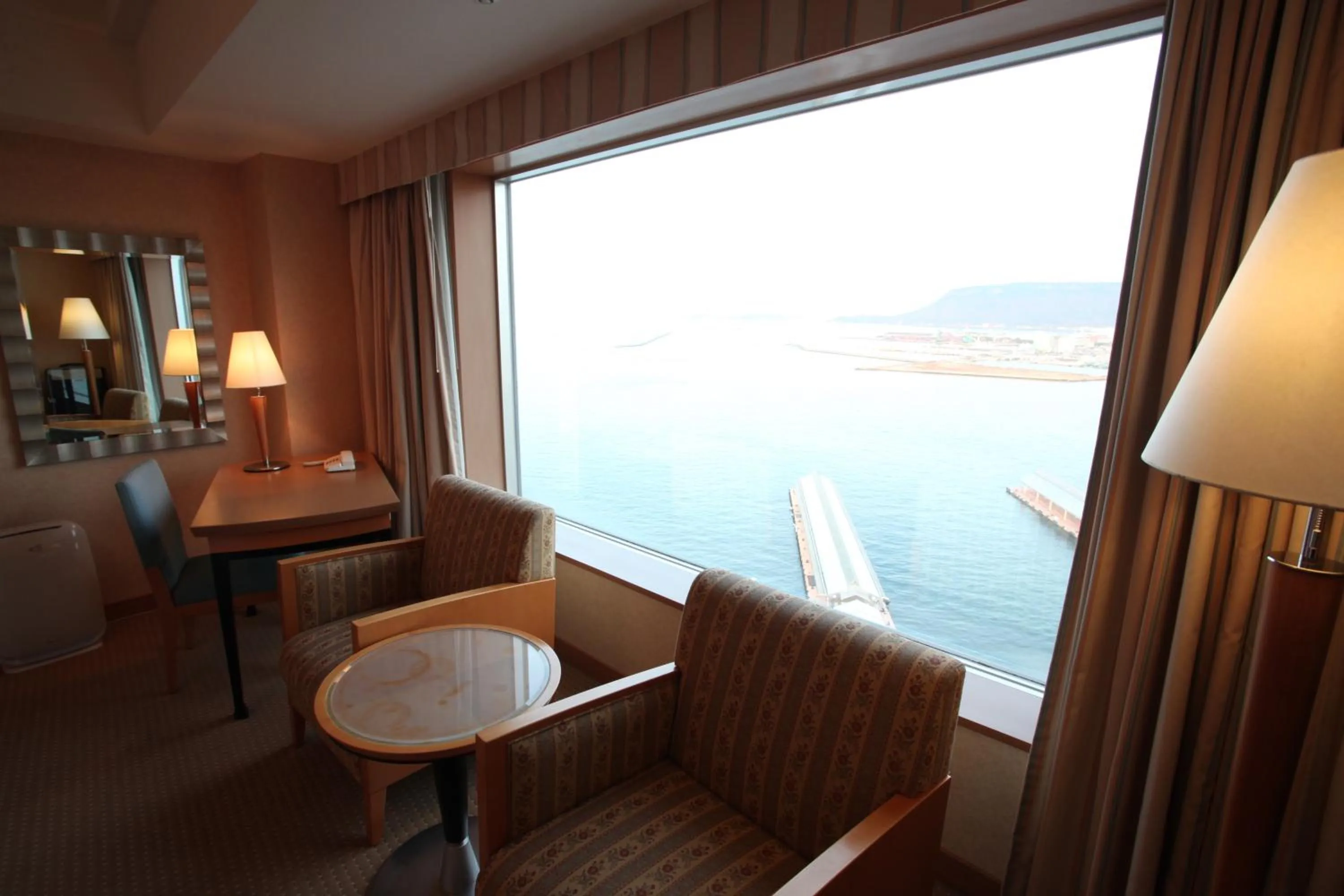 Seating area in JR Hotel Clement Takamatsu