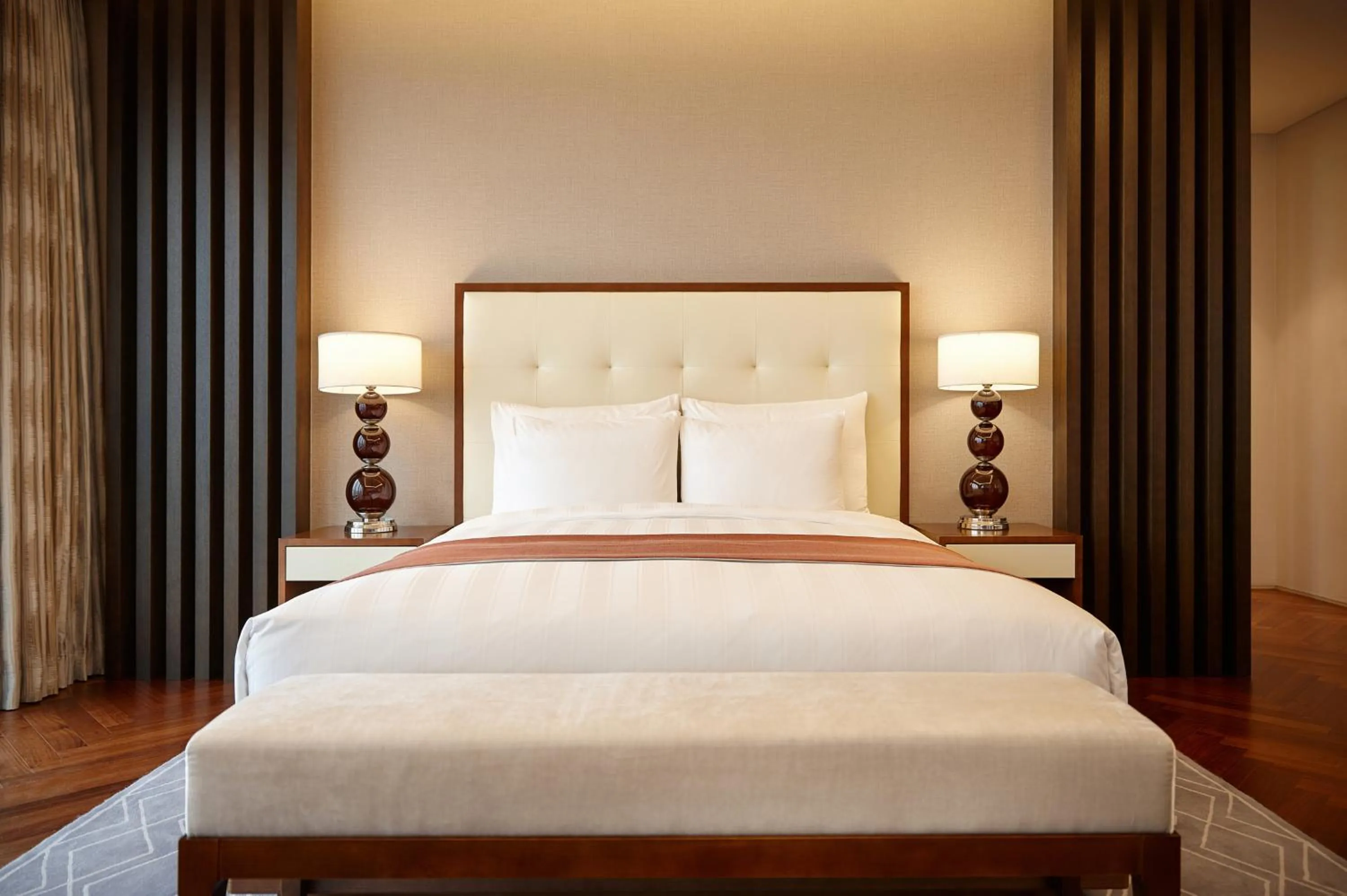 Bed in Lotte Resort Sokcho