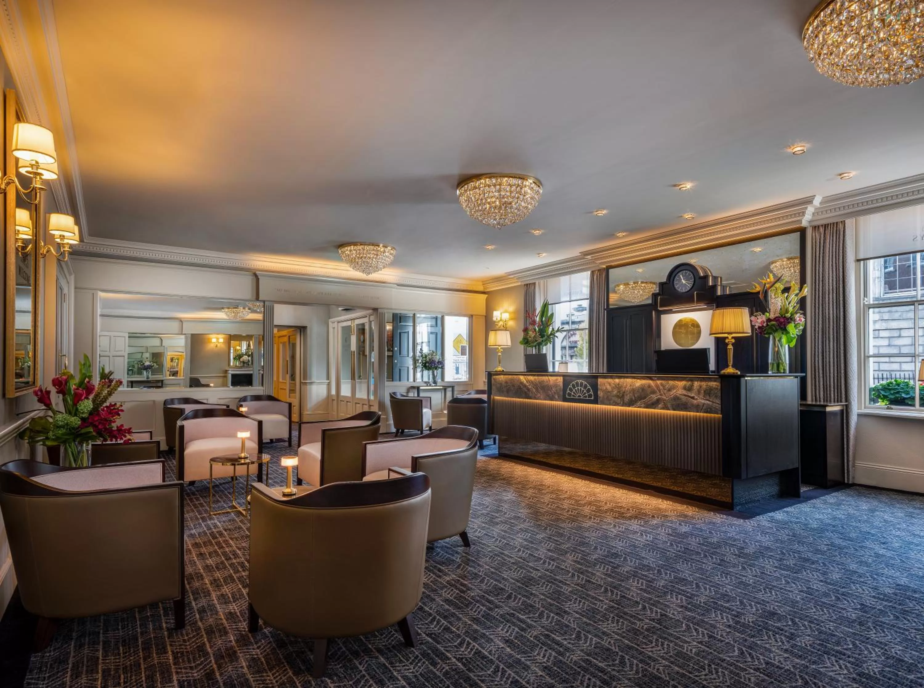 Lobby or reception in Cassidys Hotel