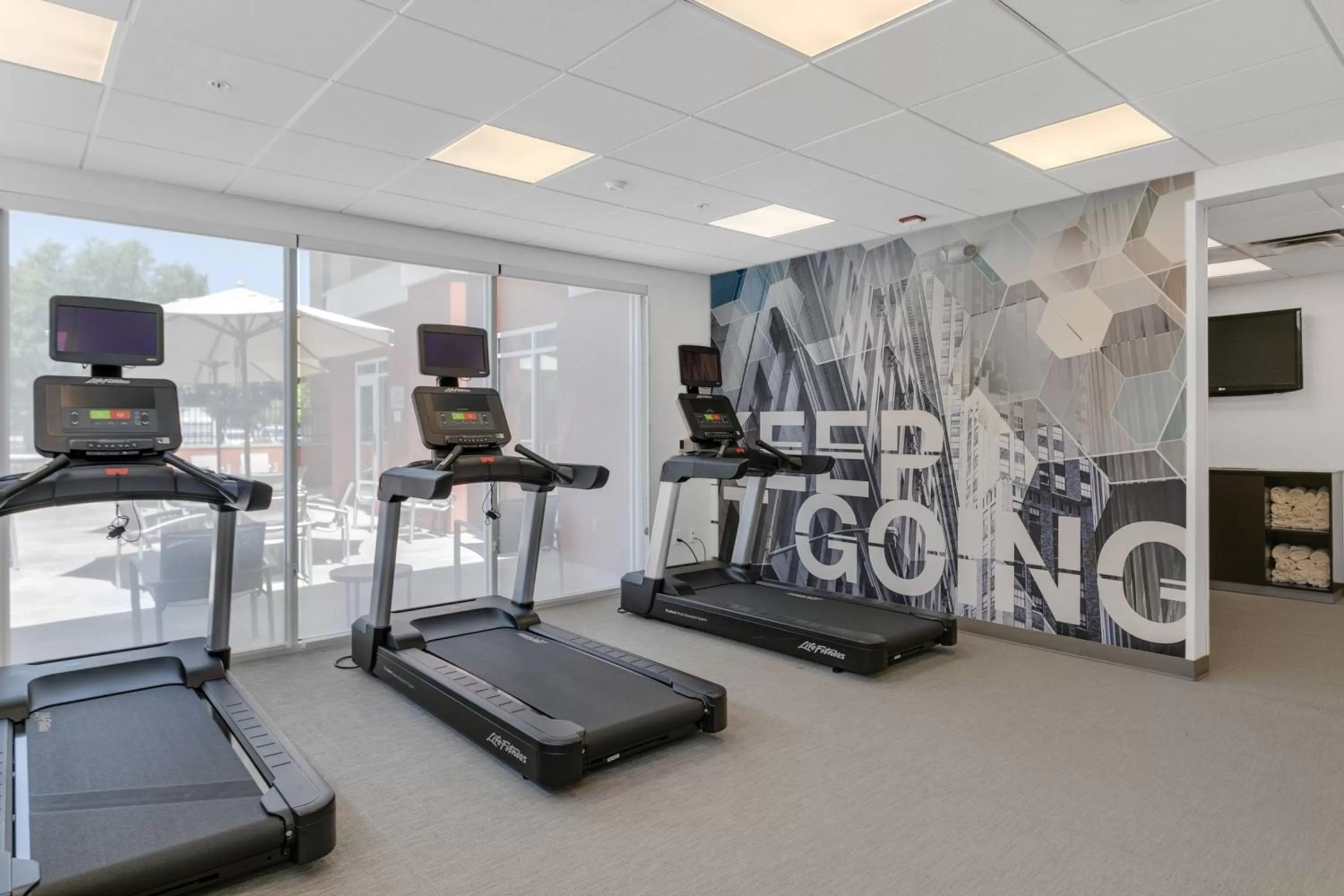 Fitness centre/facilities in SpringHill Suites by Marriott Sacramento Natomas