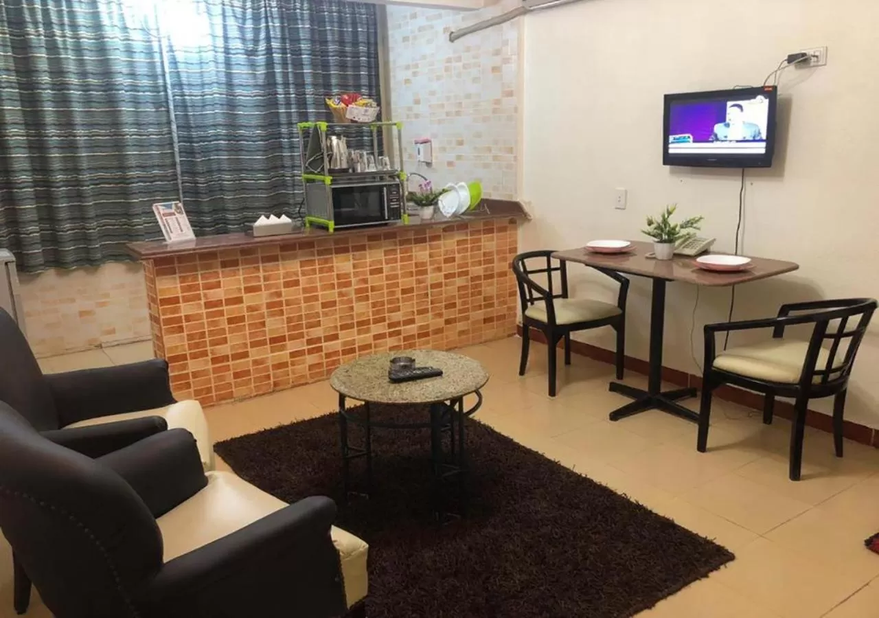 Living room, Seating Area in bonne villa