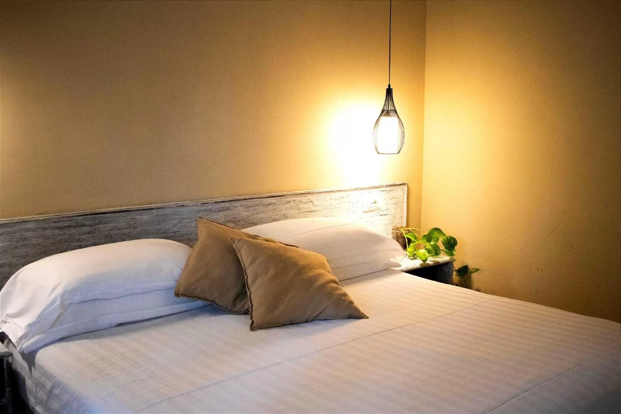 Bedroom, Bed in In Trastevere House