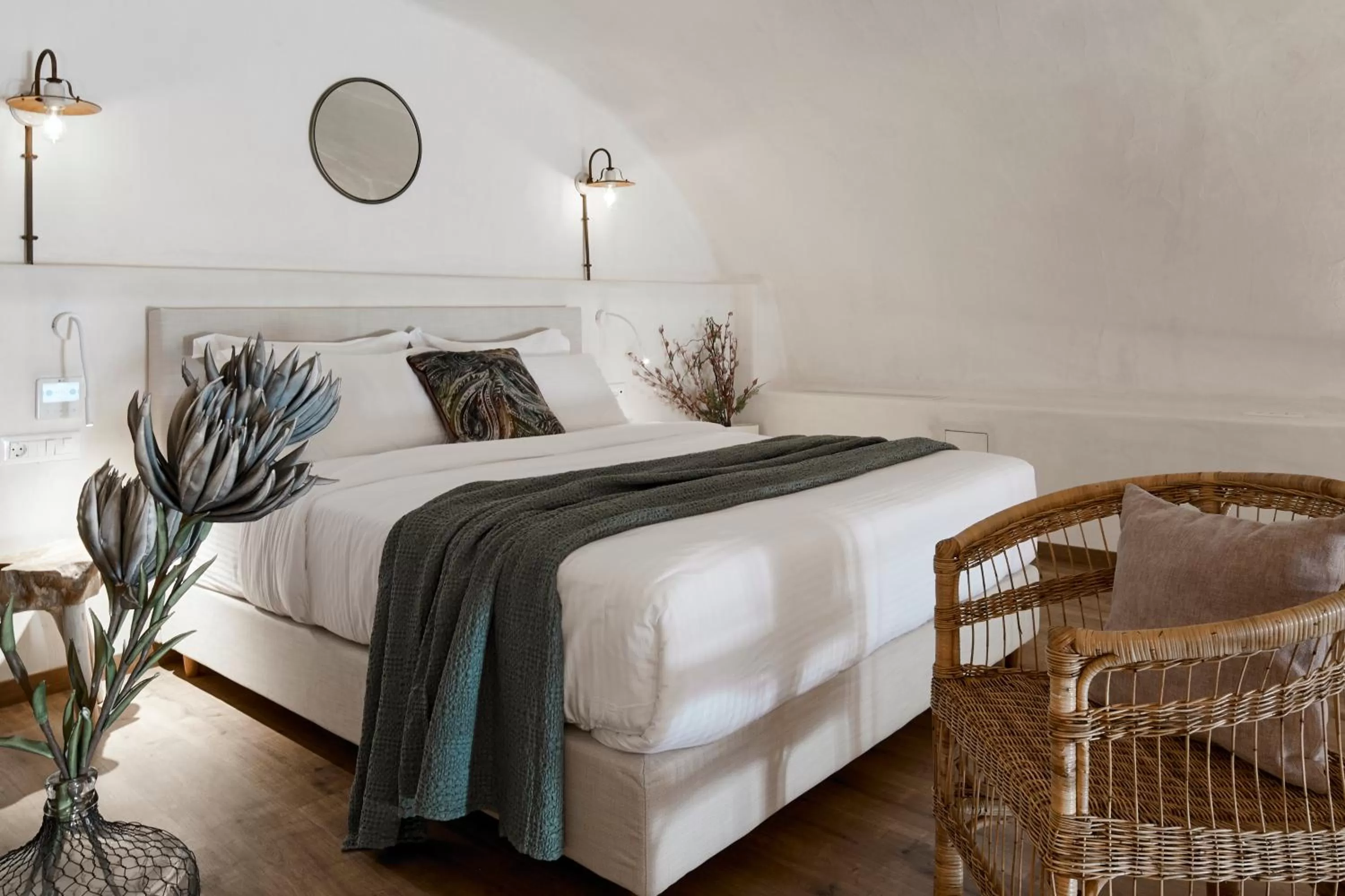 Bed in Winery Hotel 1870