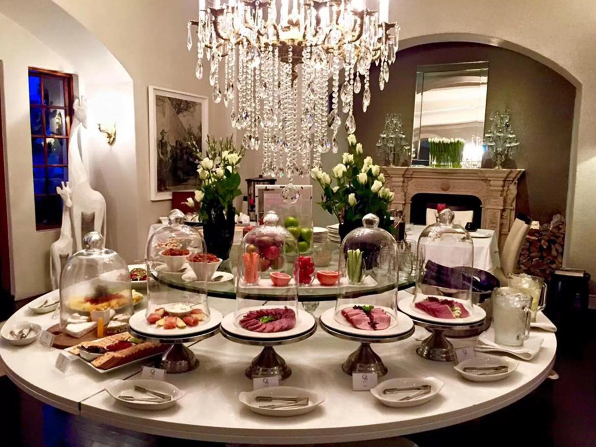 Buffet breakfast in The Glen Boutique Hotel & Spa