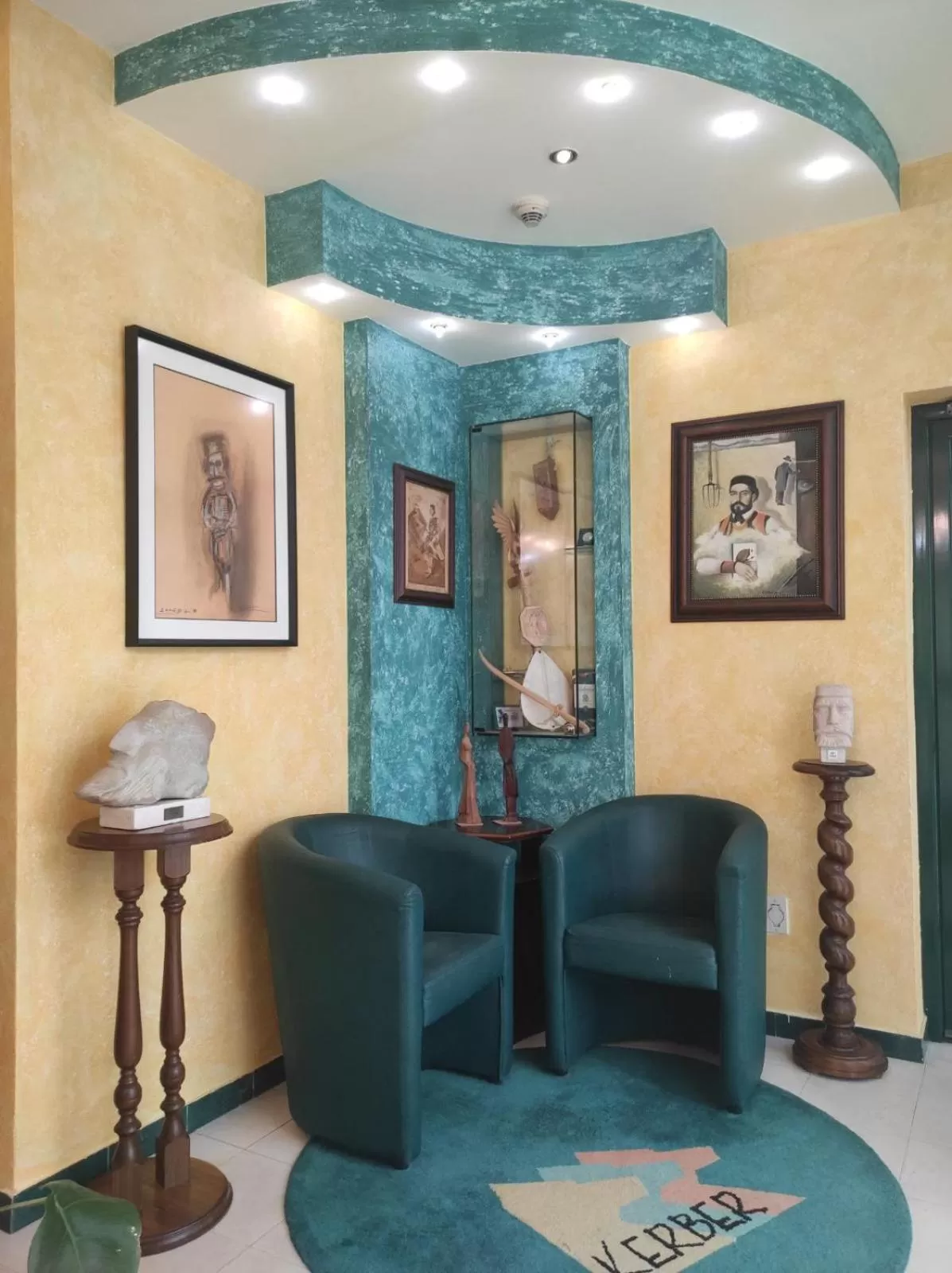 Seating area in Hotel Kerber