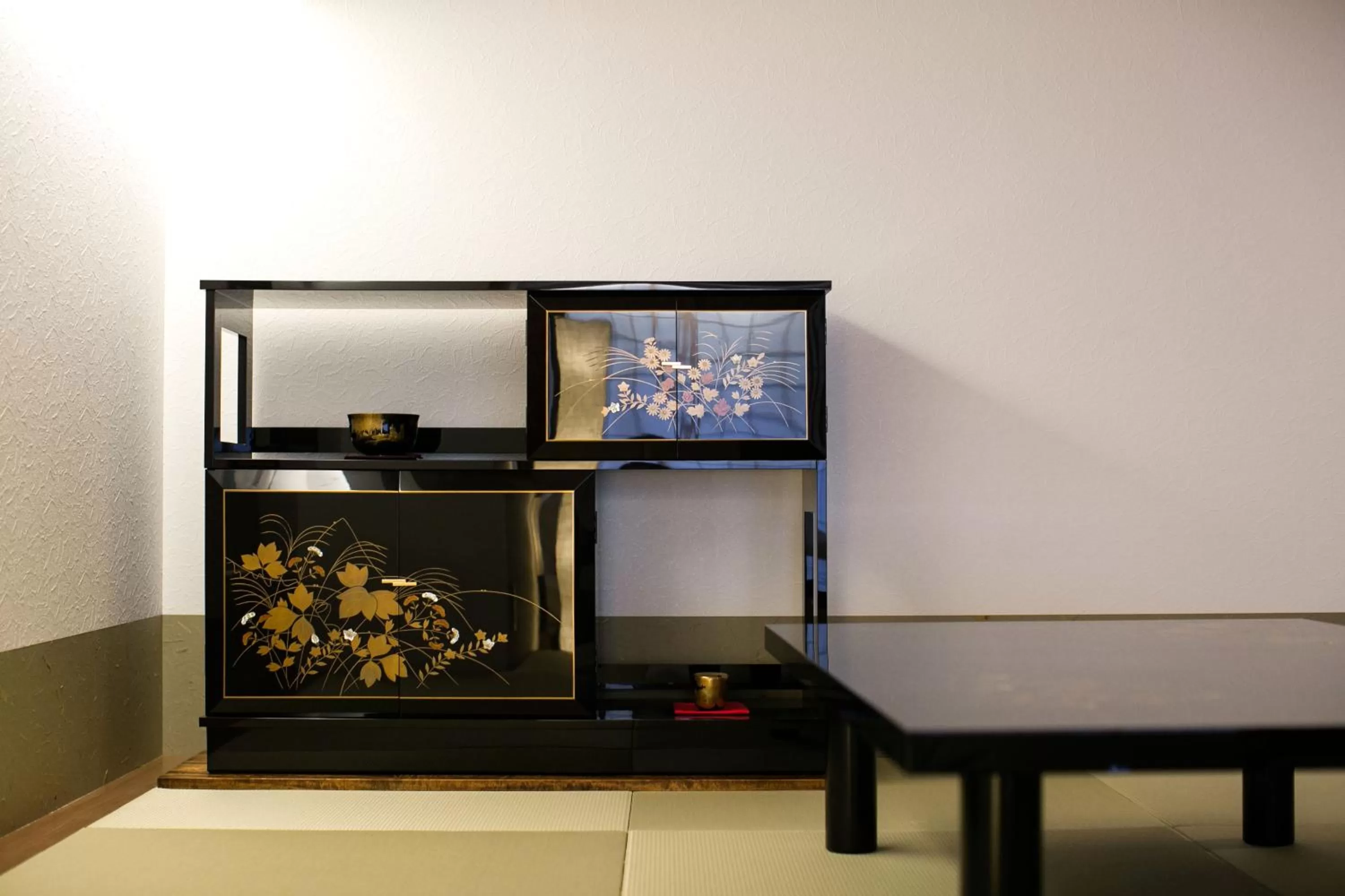 Decorative detail in Kyoto Kamanza Hotel