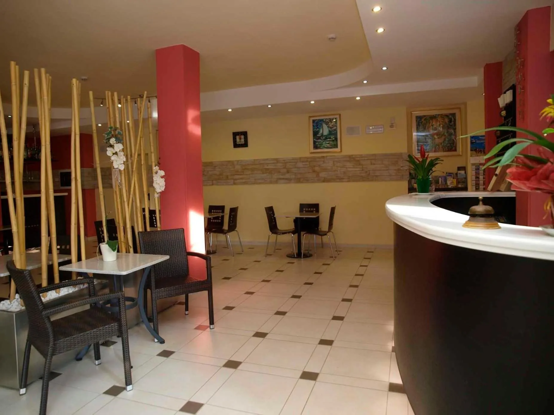 Lobby or reception in Hotel Rabay