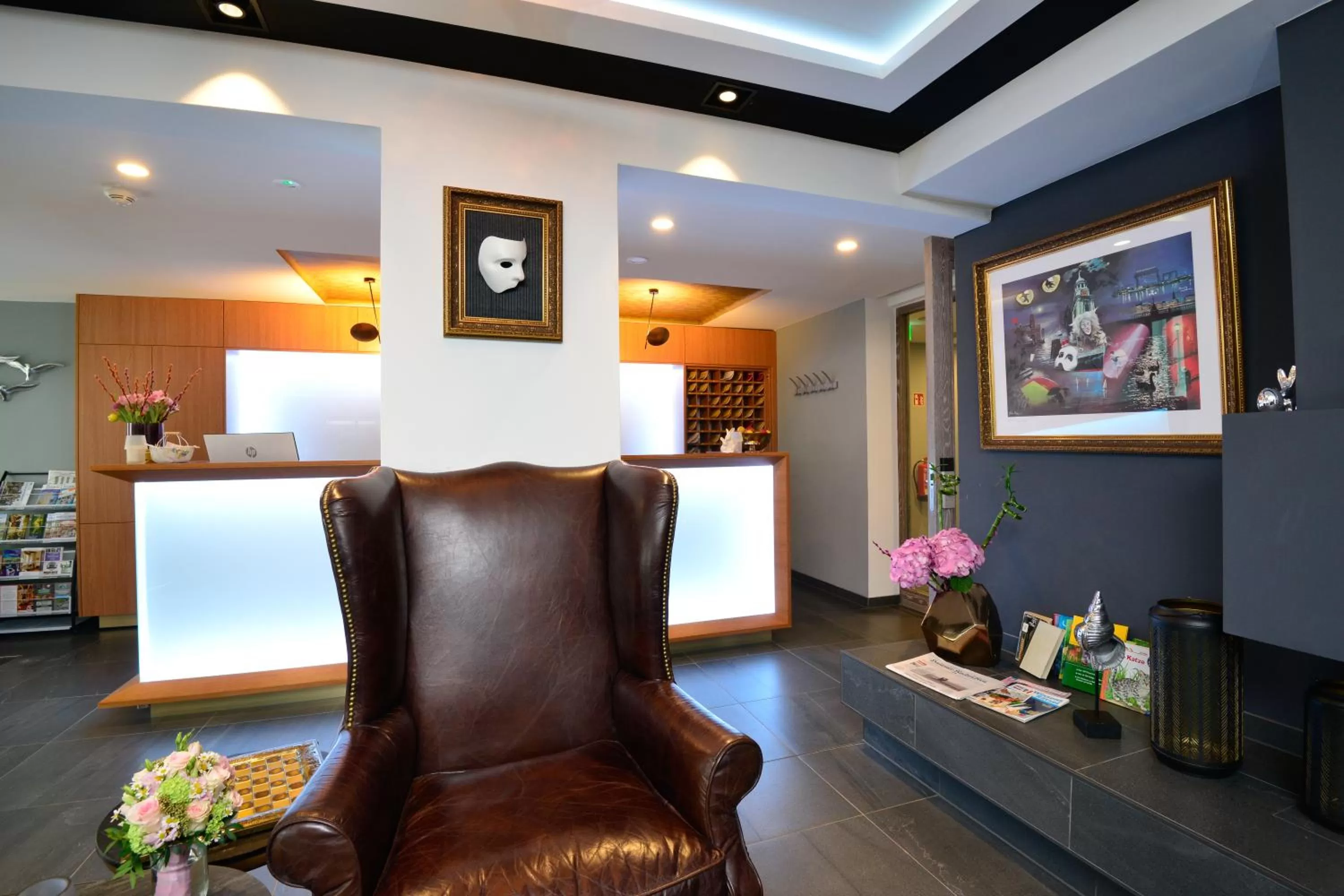 Lobby or reception in Parkhotel Residenz