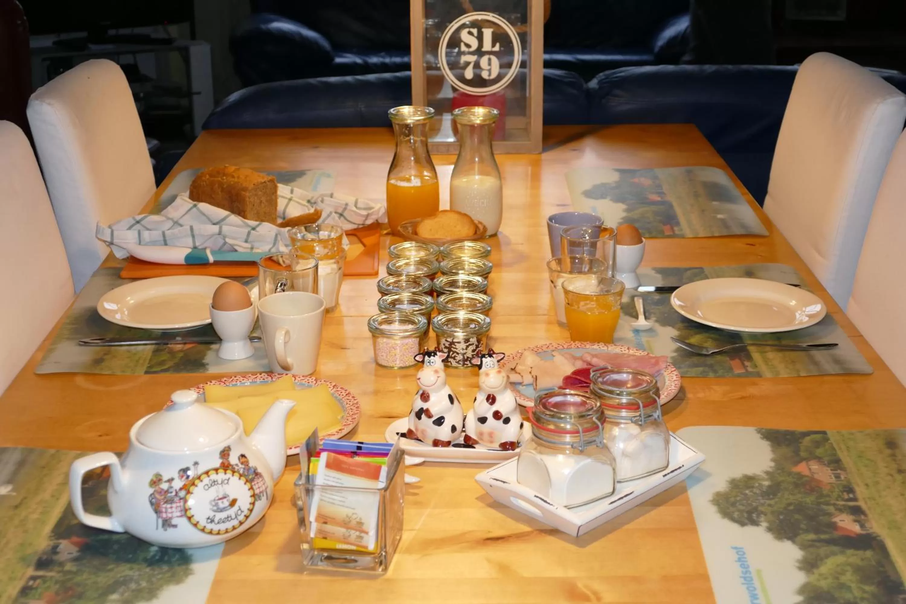 Breakfast in B&B Verwoldsehof 'Op de deel'