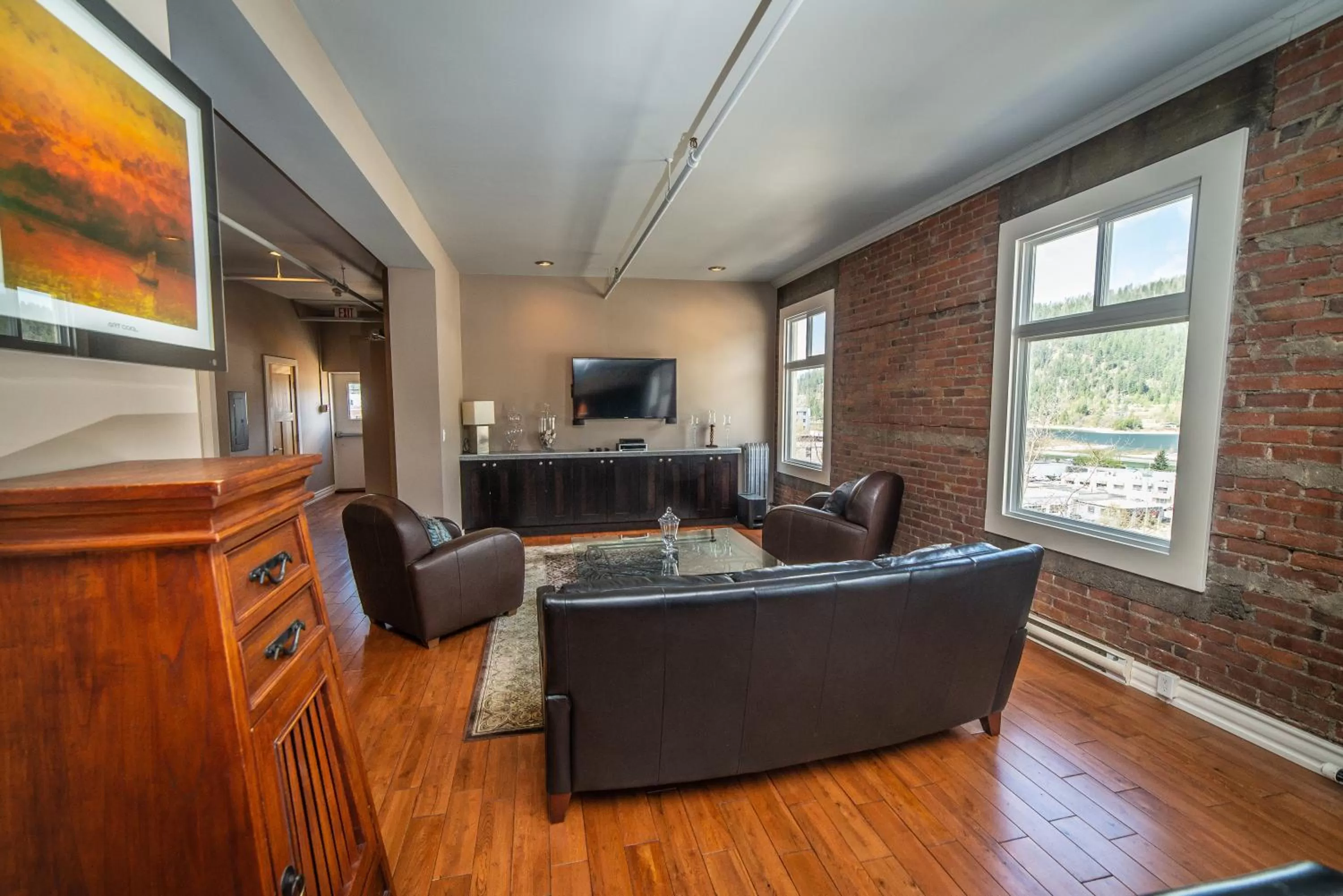 Living room in Adventure Hotel