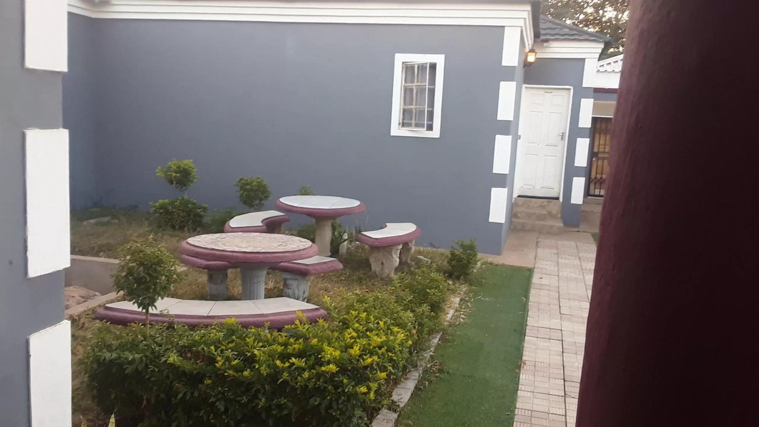 Garden in Ramatie Guest Palace