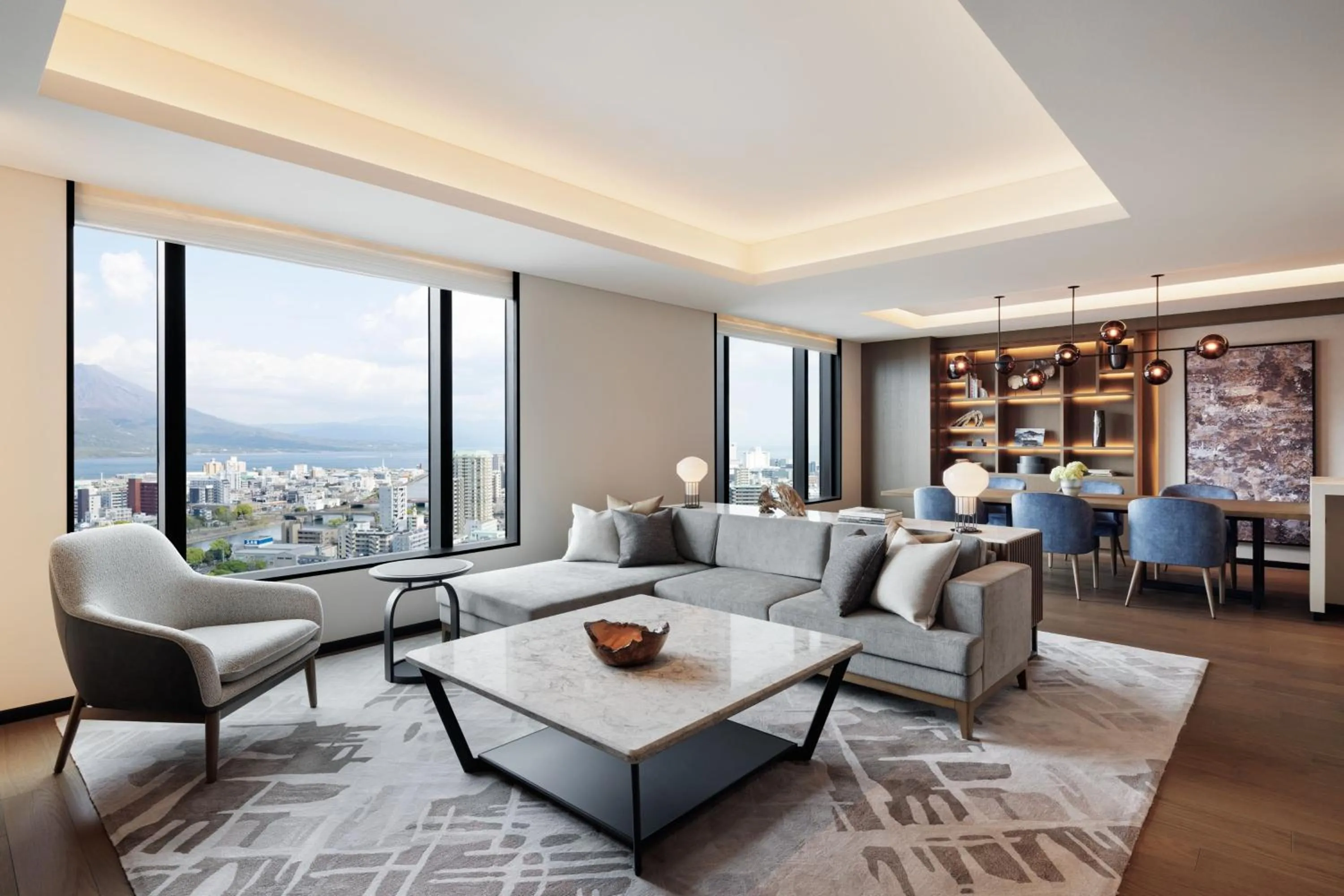 Living room in Sheraton Kagoshima