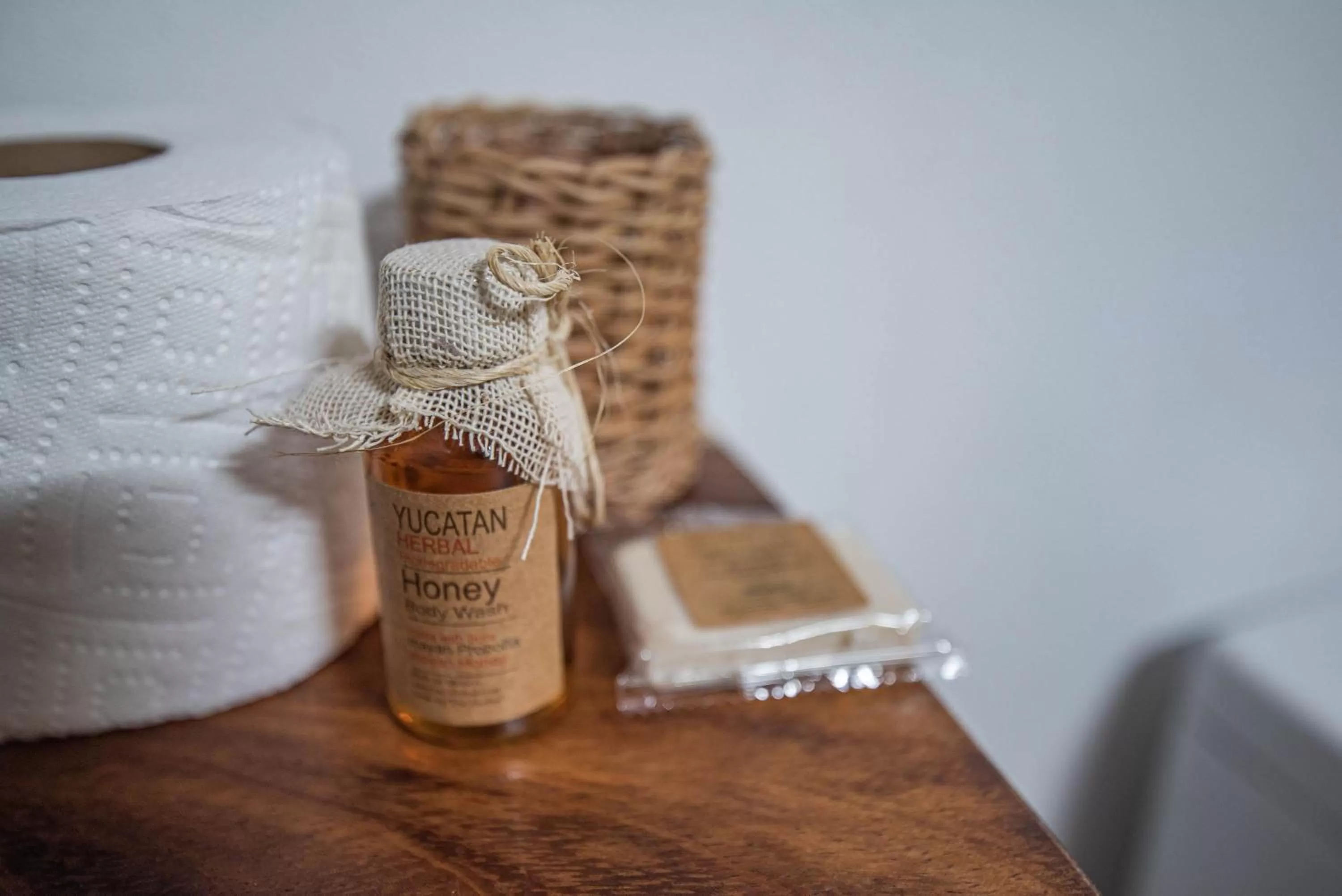 Bathroom in Zamna eco-lodge Tulum