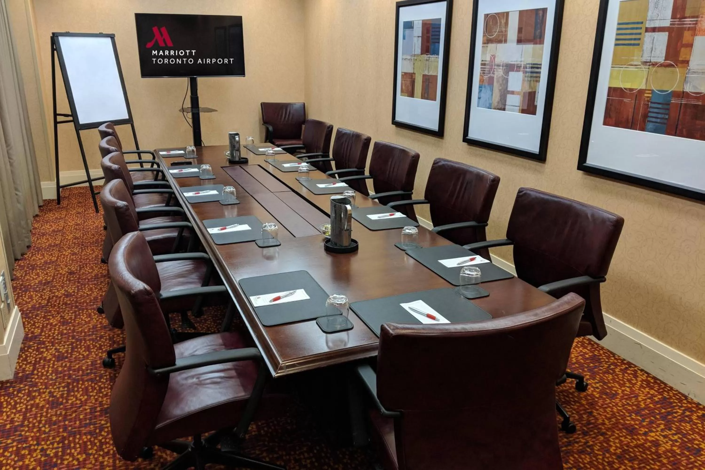 Meeting/conference room in Toronto Airport Marriott Hotel
