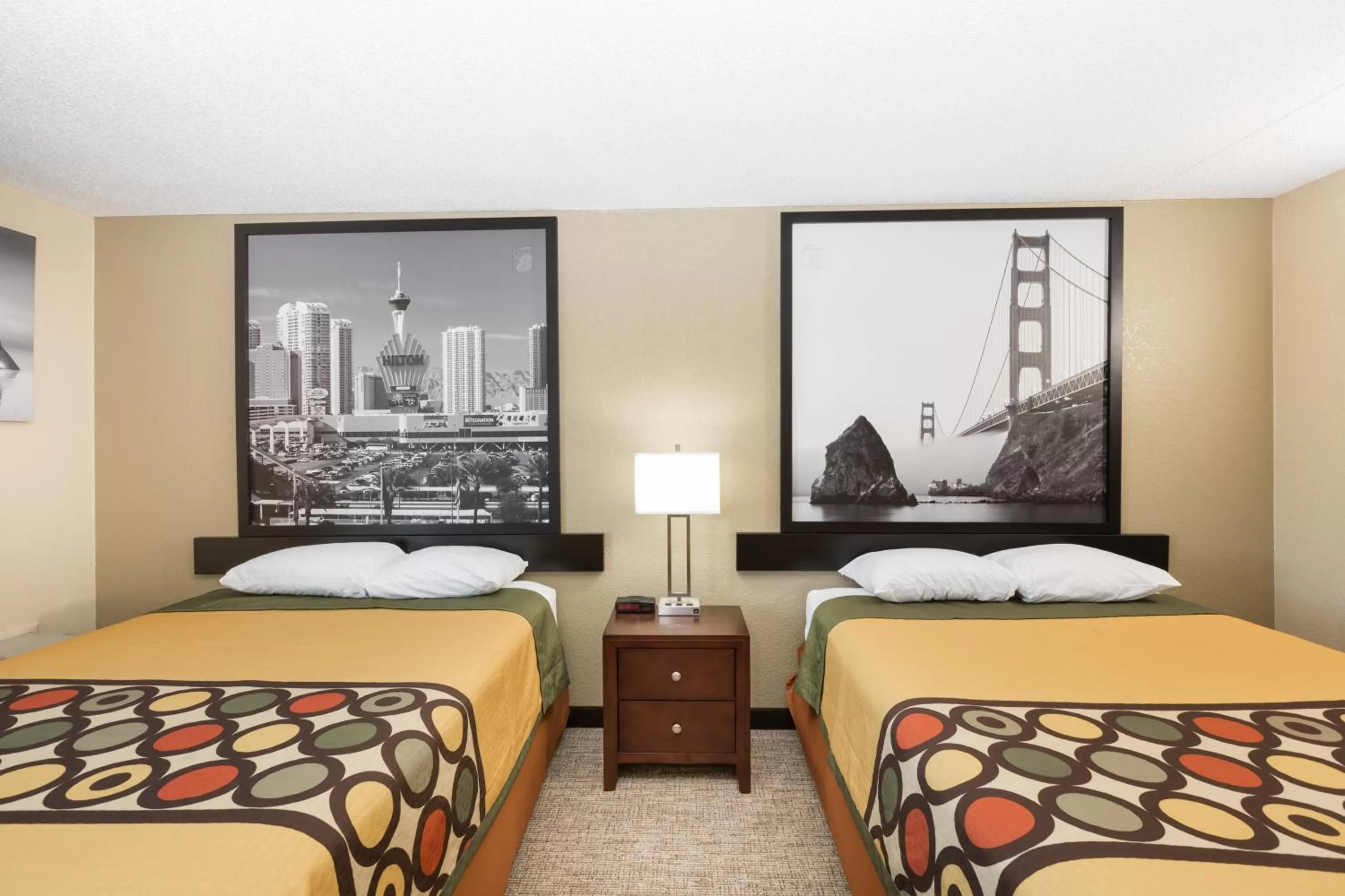 Bed in Super 8 by Wyndham Wichita North