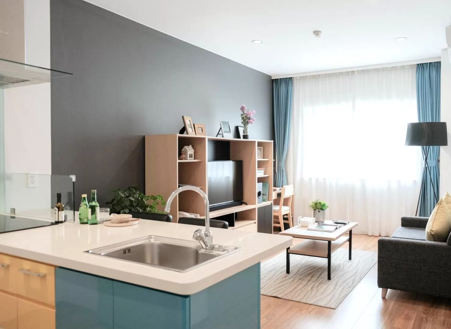 Living room in Roygent Parks Hanoi