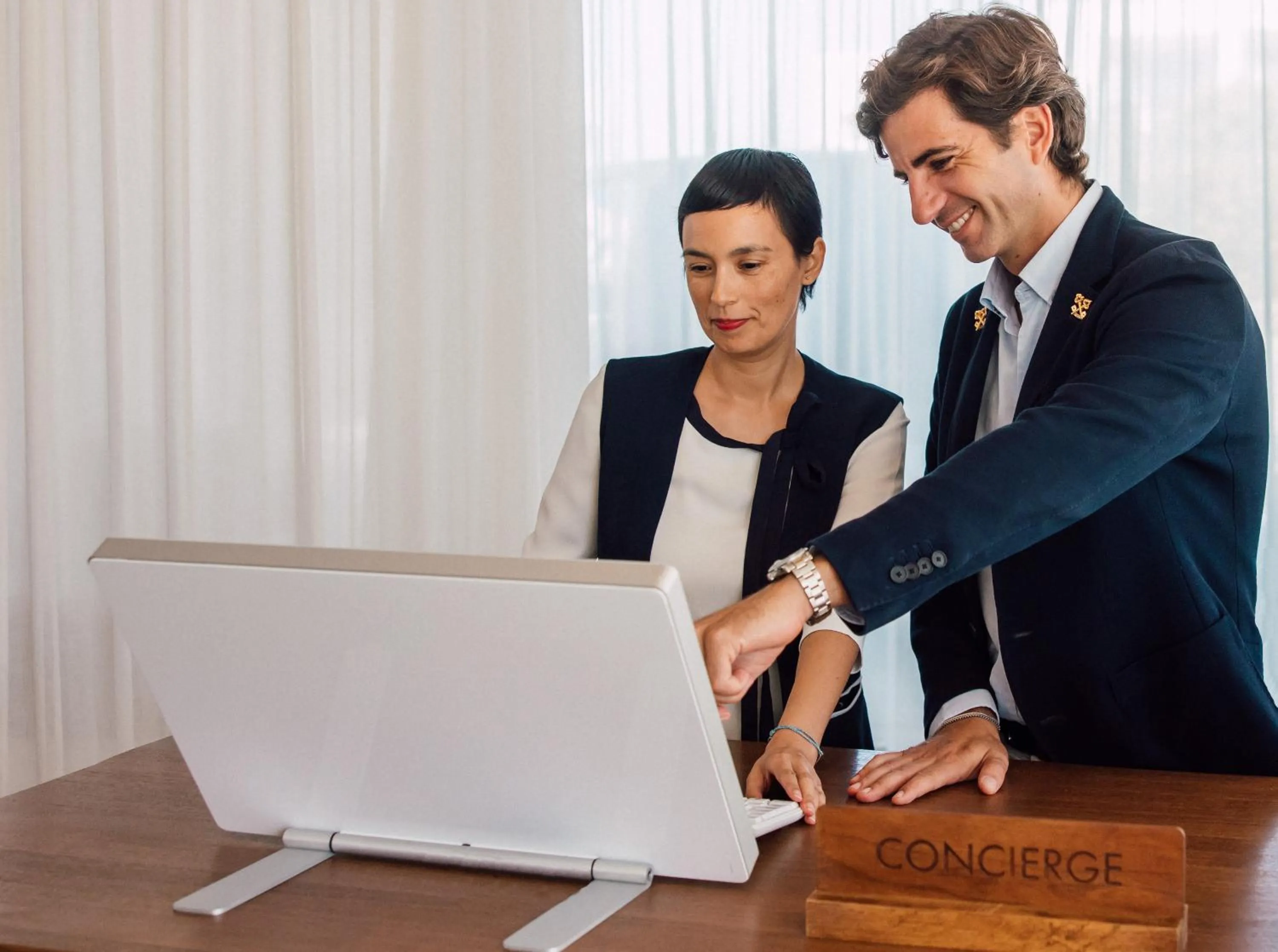 concierge in 7Pines Resort Ibiza, part of Destination by Hyatt