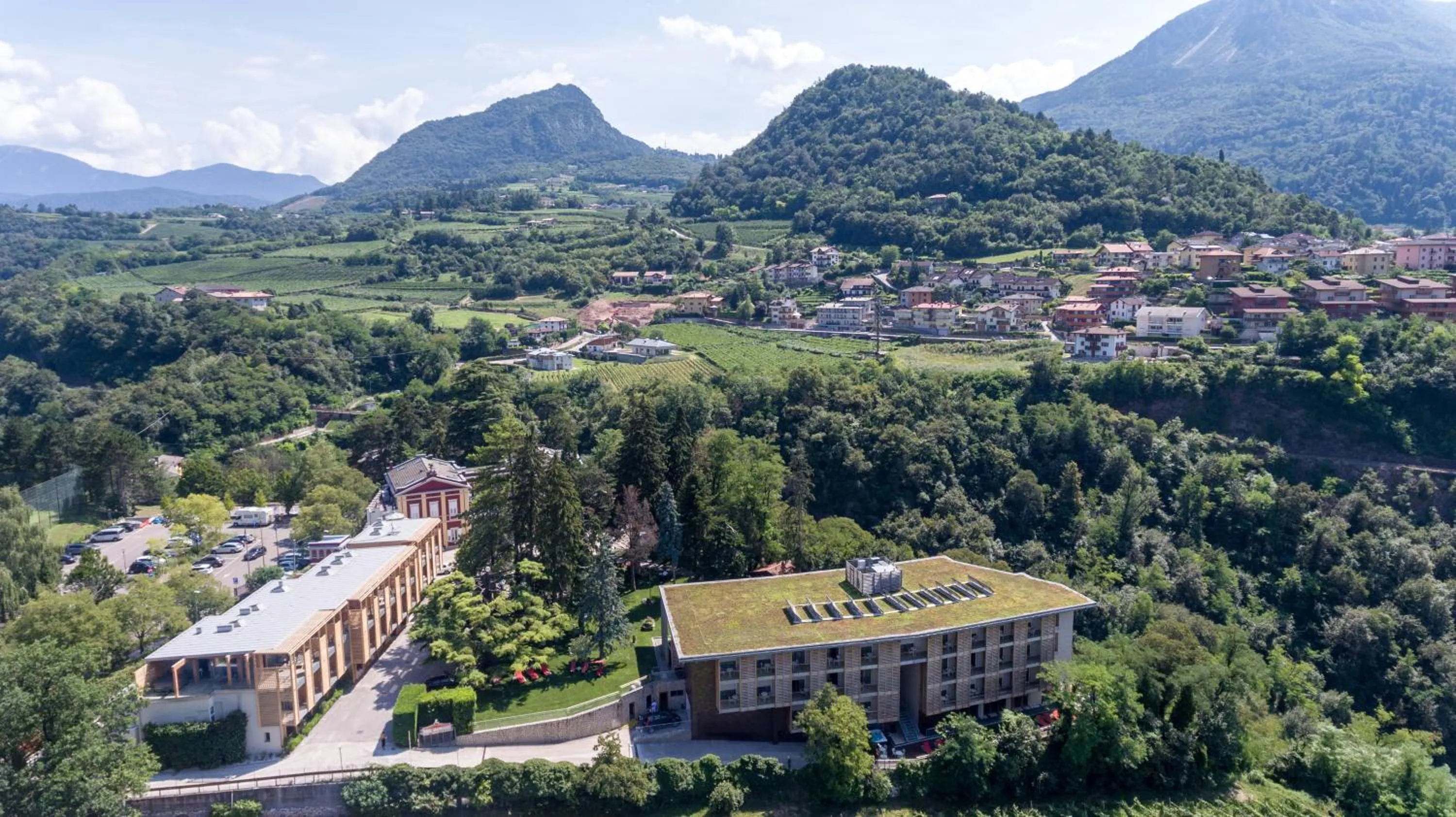 Bird's eye view in Hotel Villa Madruzzo