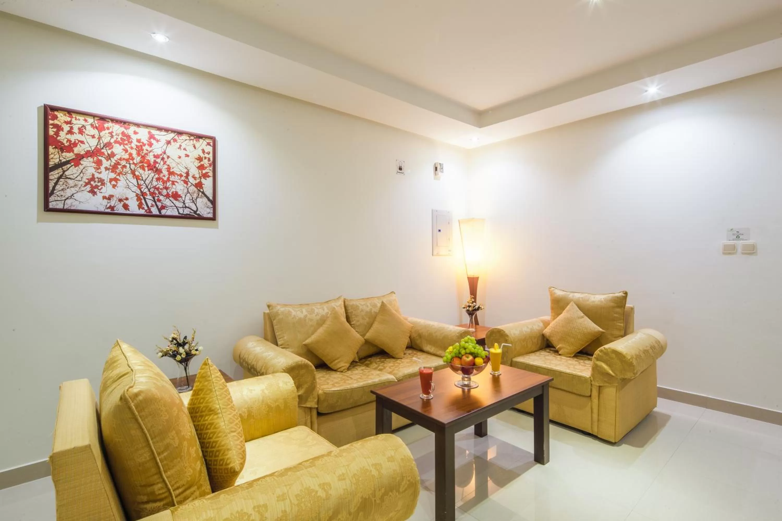 Seating area in Burj Alhayah Alfalah